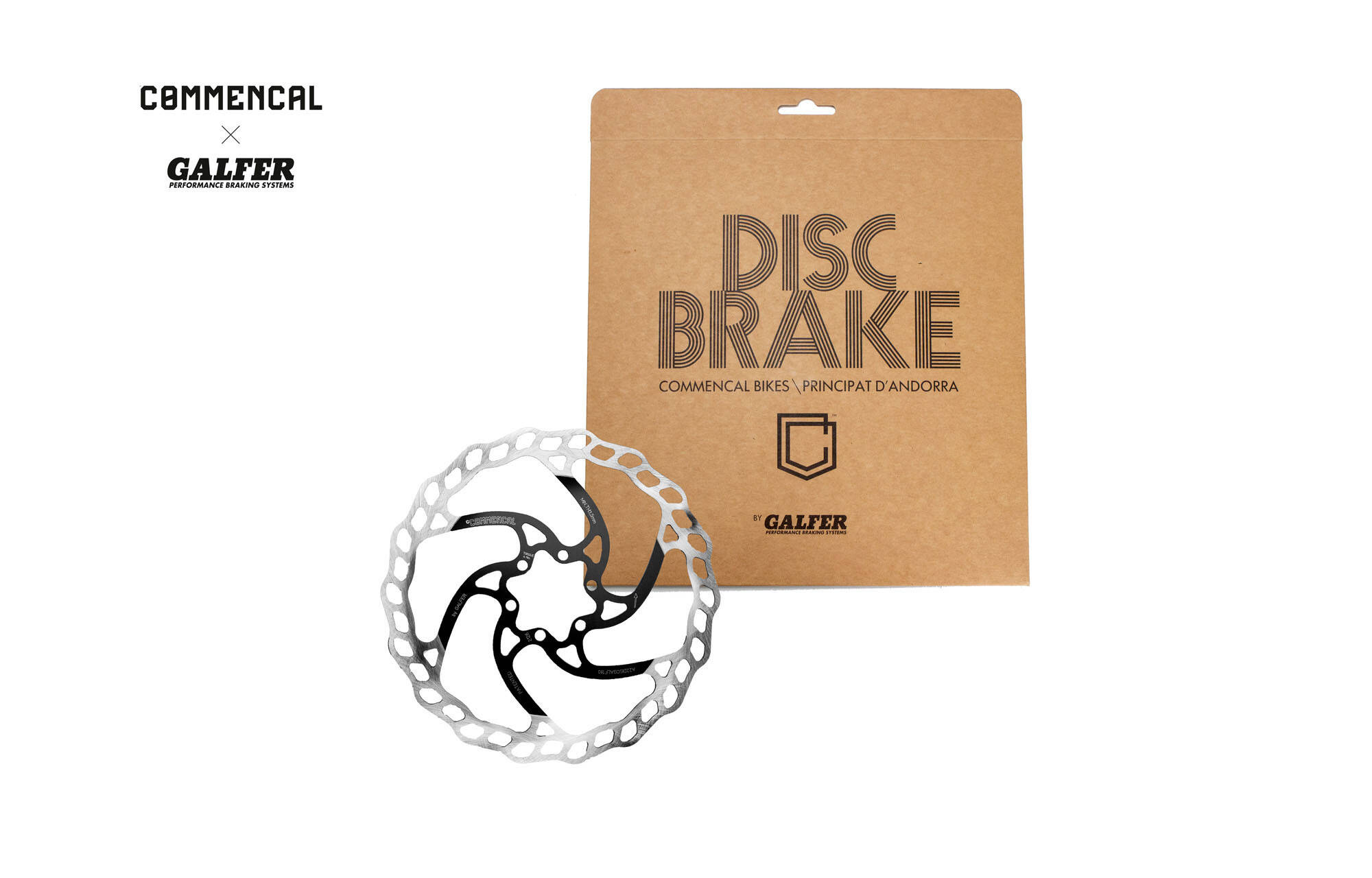 DISCO GALFER X COMMENCAL 2.0MM 180MM image large number 0