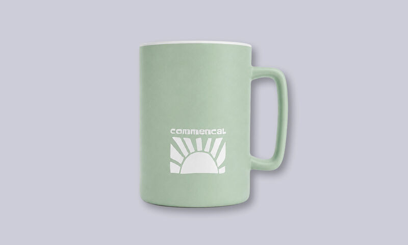 TAZZA IN CERAMICA COMMENCAL PLAY GREEN