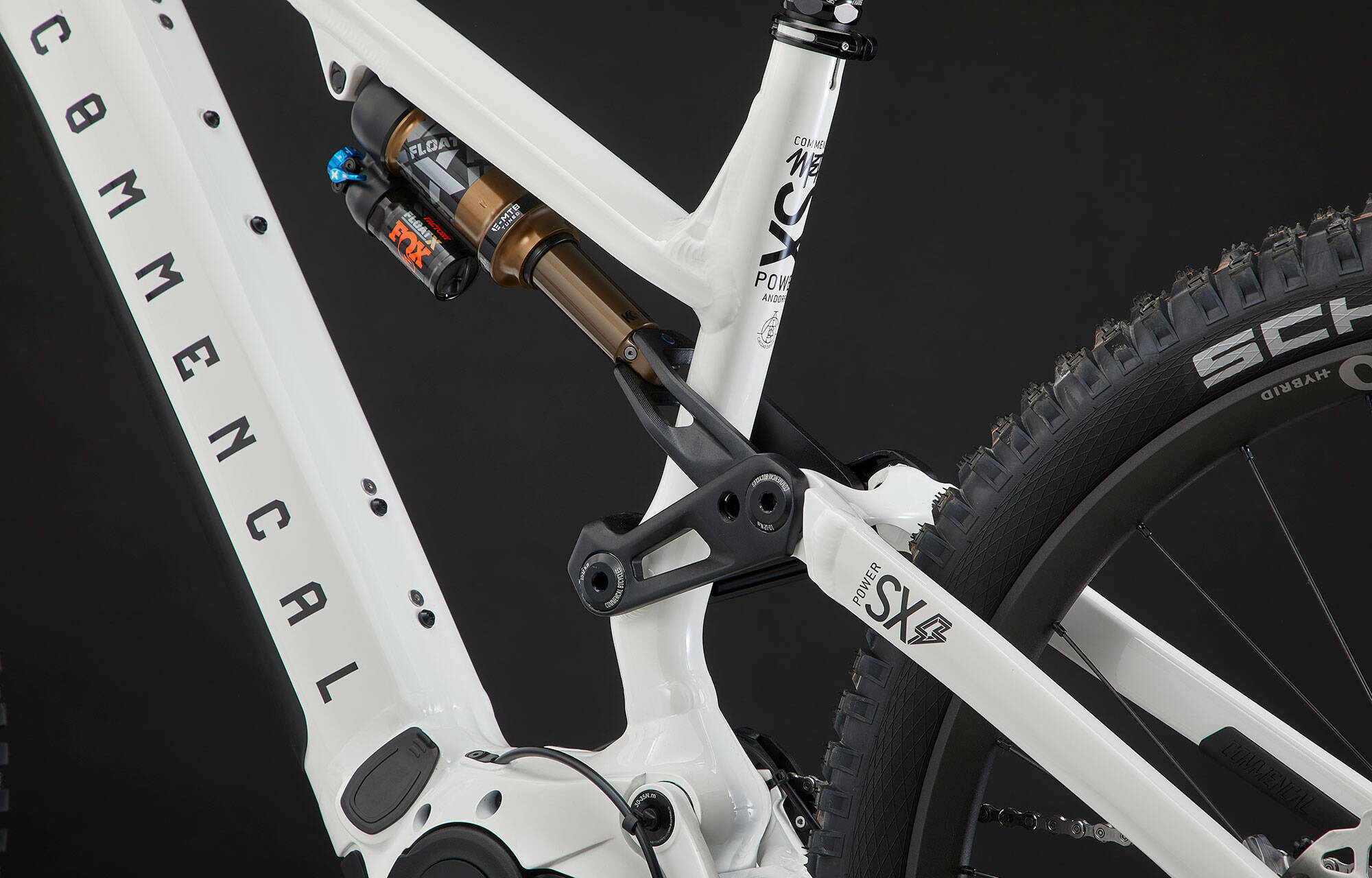 COMMENCAL META POWER SX BOSCH SIGNATURE PURE WHITE image large number 4