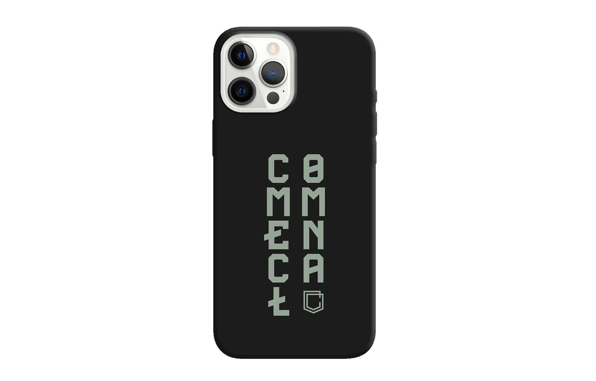 COVER COMMENCAL IPHONE 12 PRO MAX RICICLATA BLACK image cover number 0