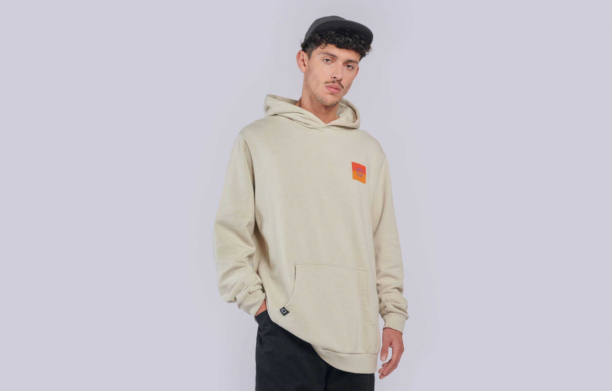 SUDADERA COMMENCAL SUNSET BEIGE image cover number 0