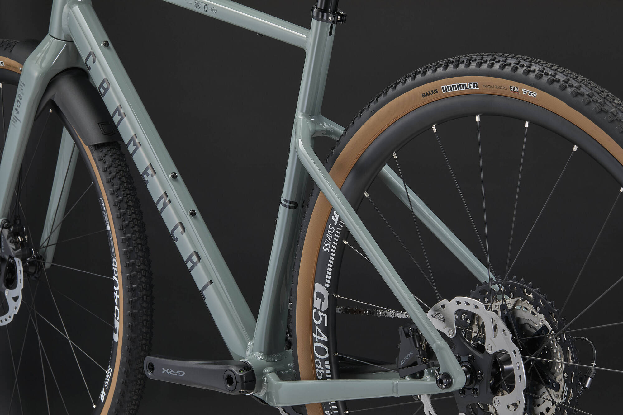 COMMENCAL 365 RIDE GRX 12 PYRITE GREY 2026 image large number 7