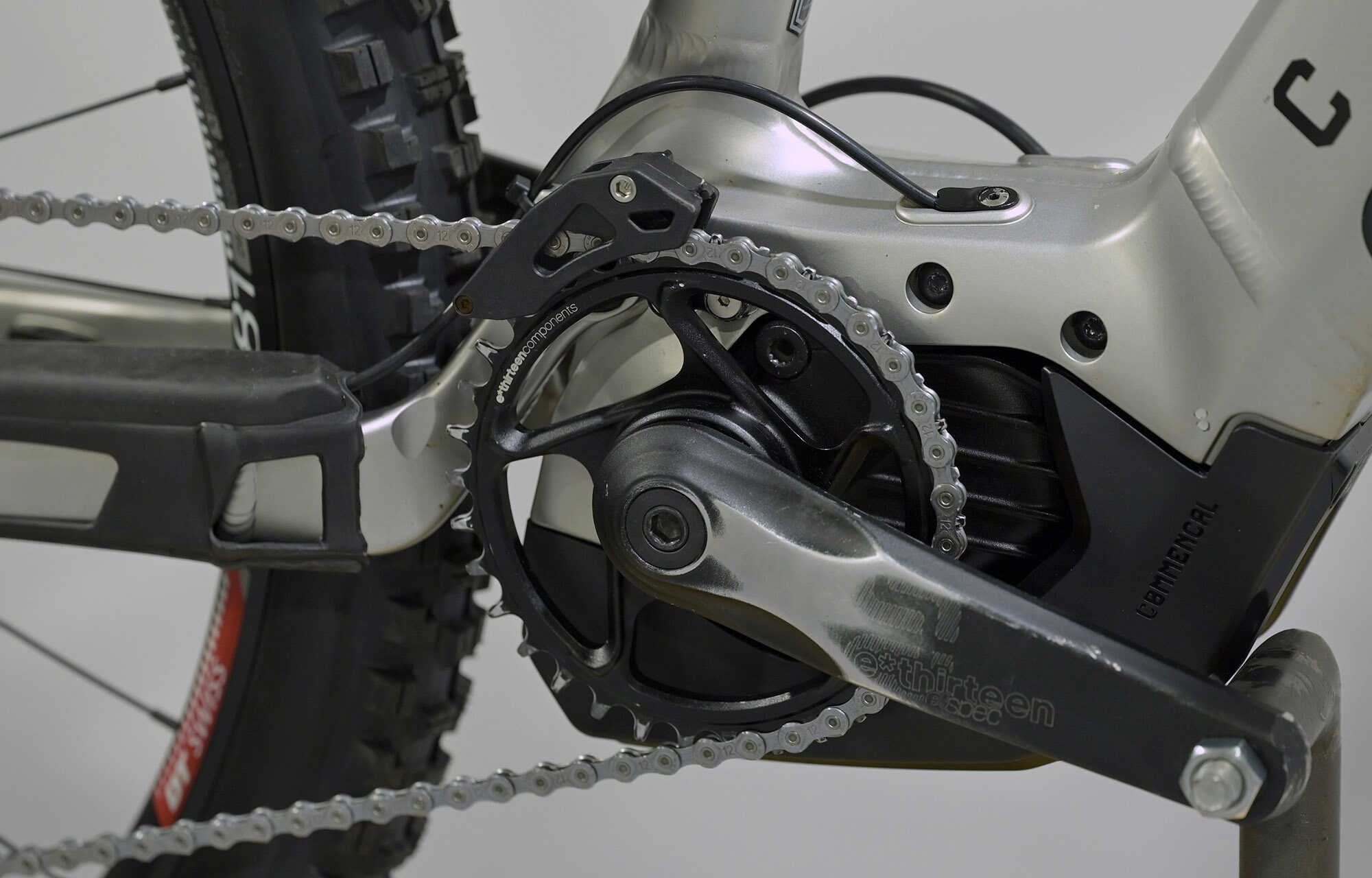 COMMENCAL META POWER TR BOSCH ESSENTIAL SILVER - XL (22180204) 1476 km image large number 7