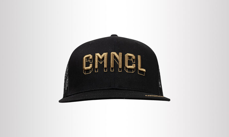 TRUCKER CAP BLACK / GOLD