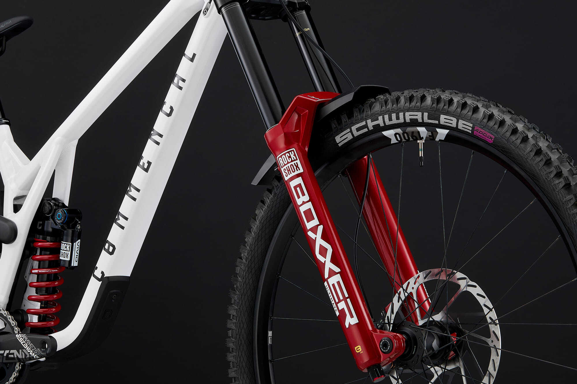 COMMENCAL SUPREME DH V5 ROCKSHOX PURE WHITE 2026 image large number 6