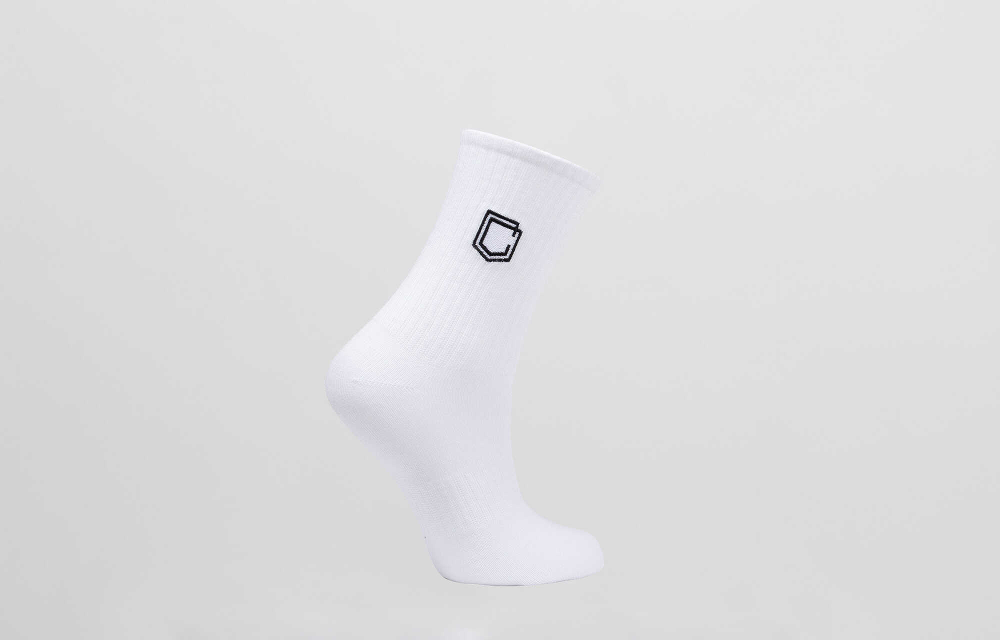 CHAUSSETTES COMMENCAL LIFESTYLE FINES SHIELD WHITE image cover number 0