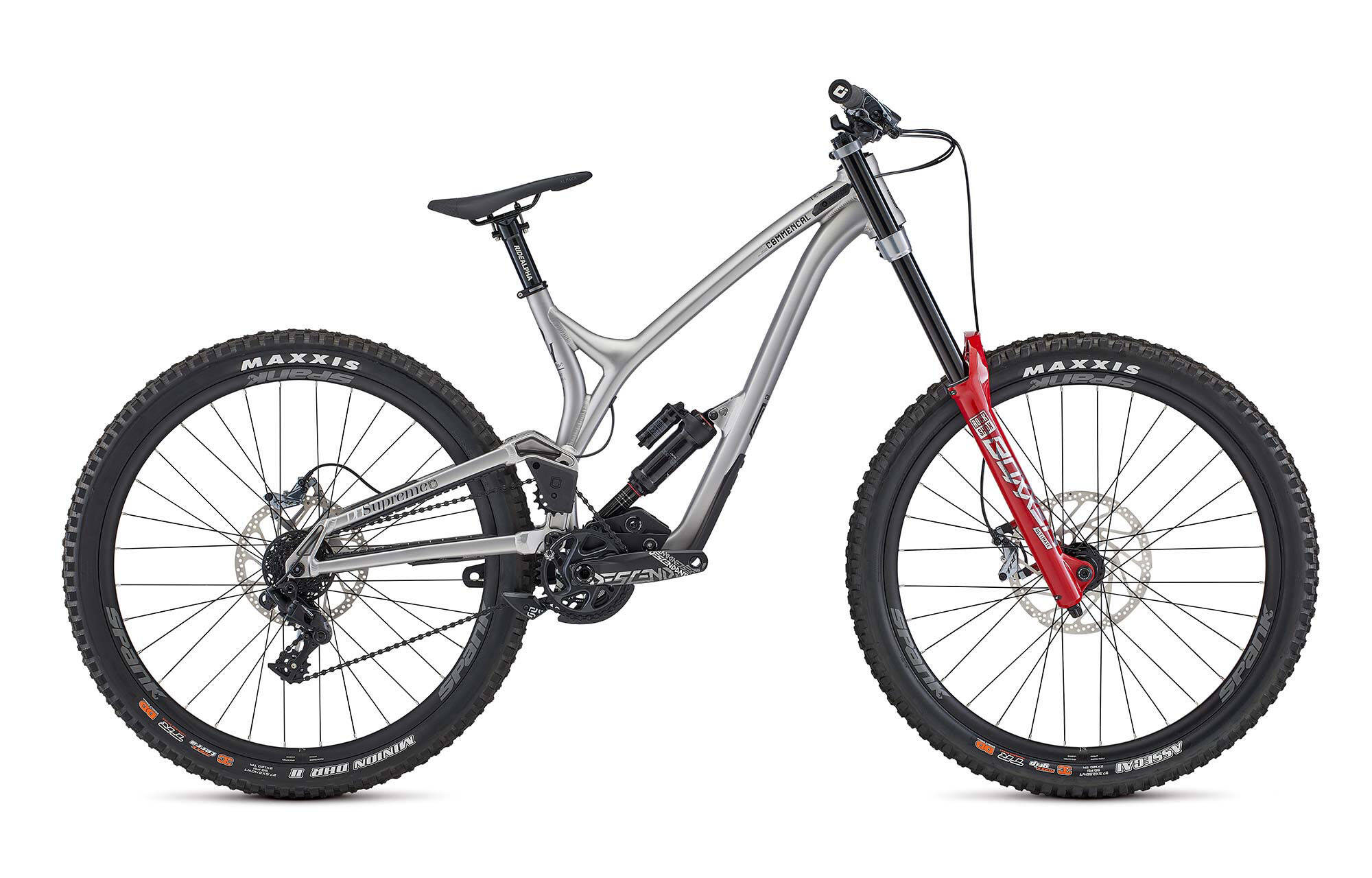 COMMENCAL SUPREME DH V4 XS SILVER image cover number 0
