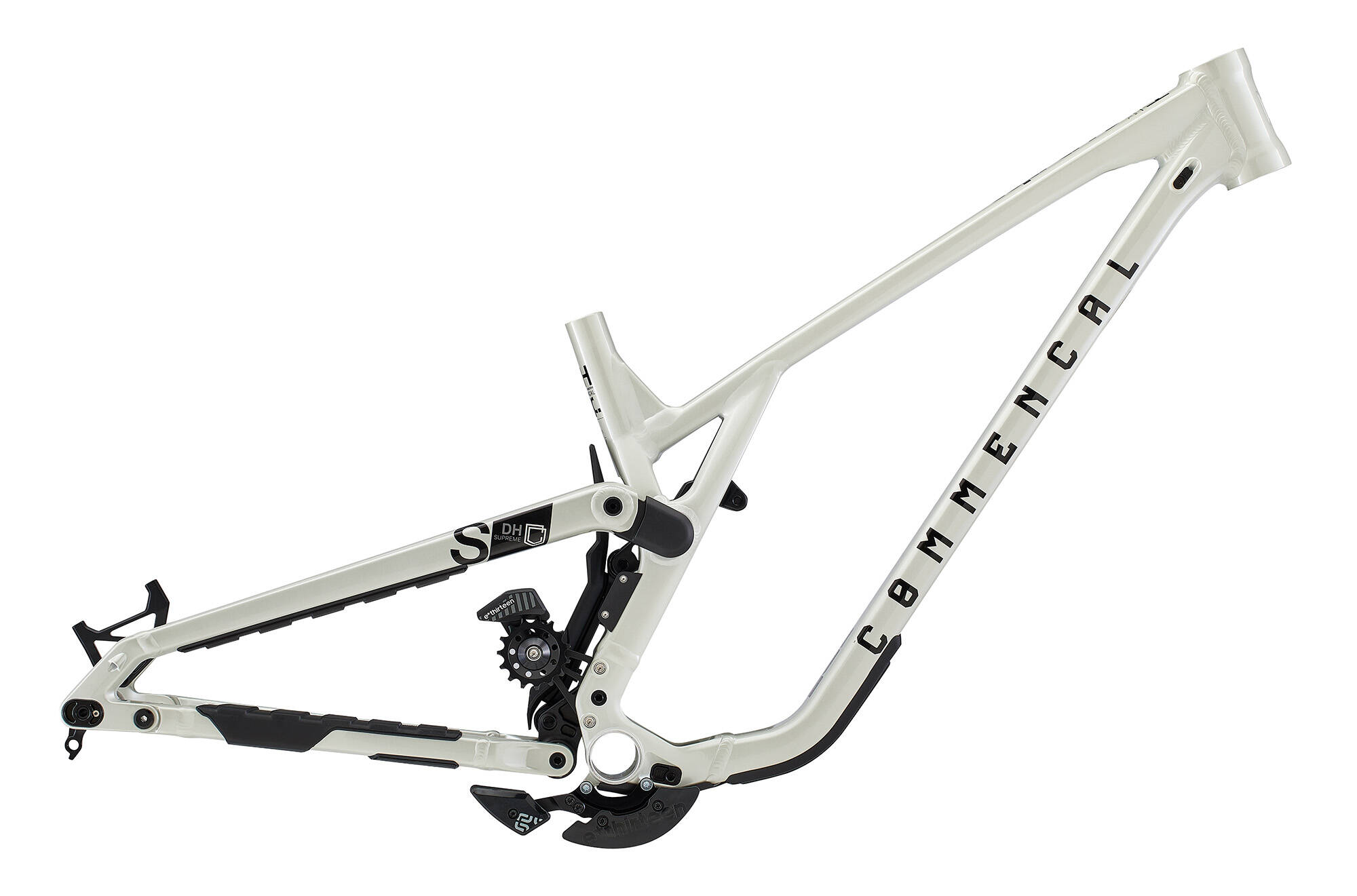 FRAME COMMENCAL SUPREME DH V5 CLEAR SILVER image cover number 0