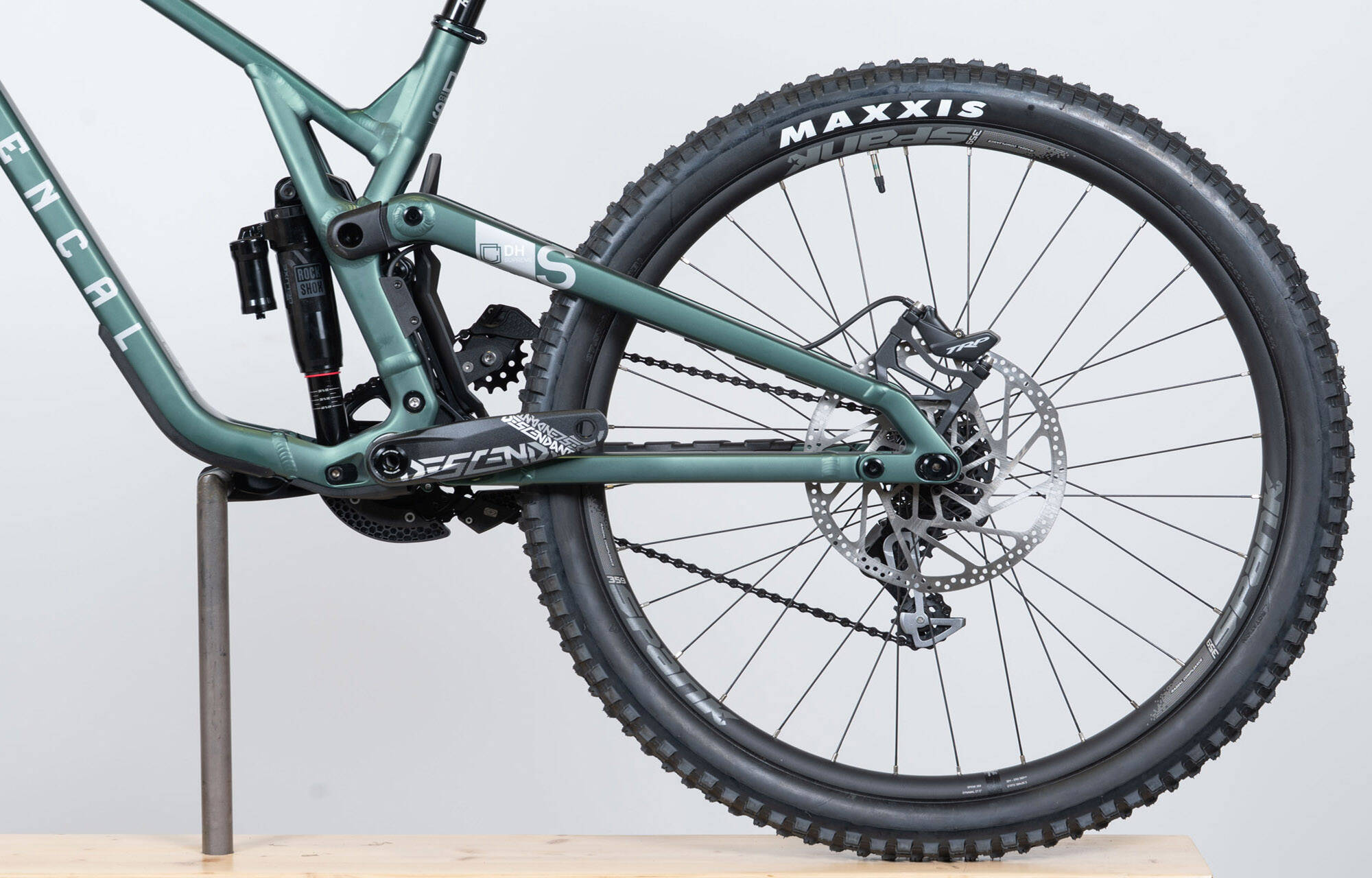 COMMENCAL SUPREME DH V5 RIDE METALLIC GREEN - XL (23150804) image large number 5