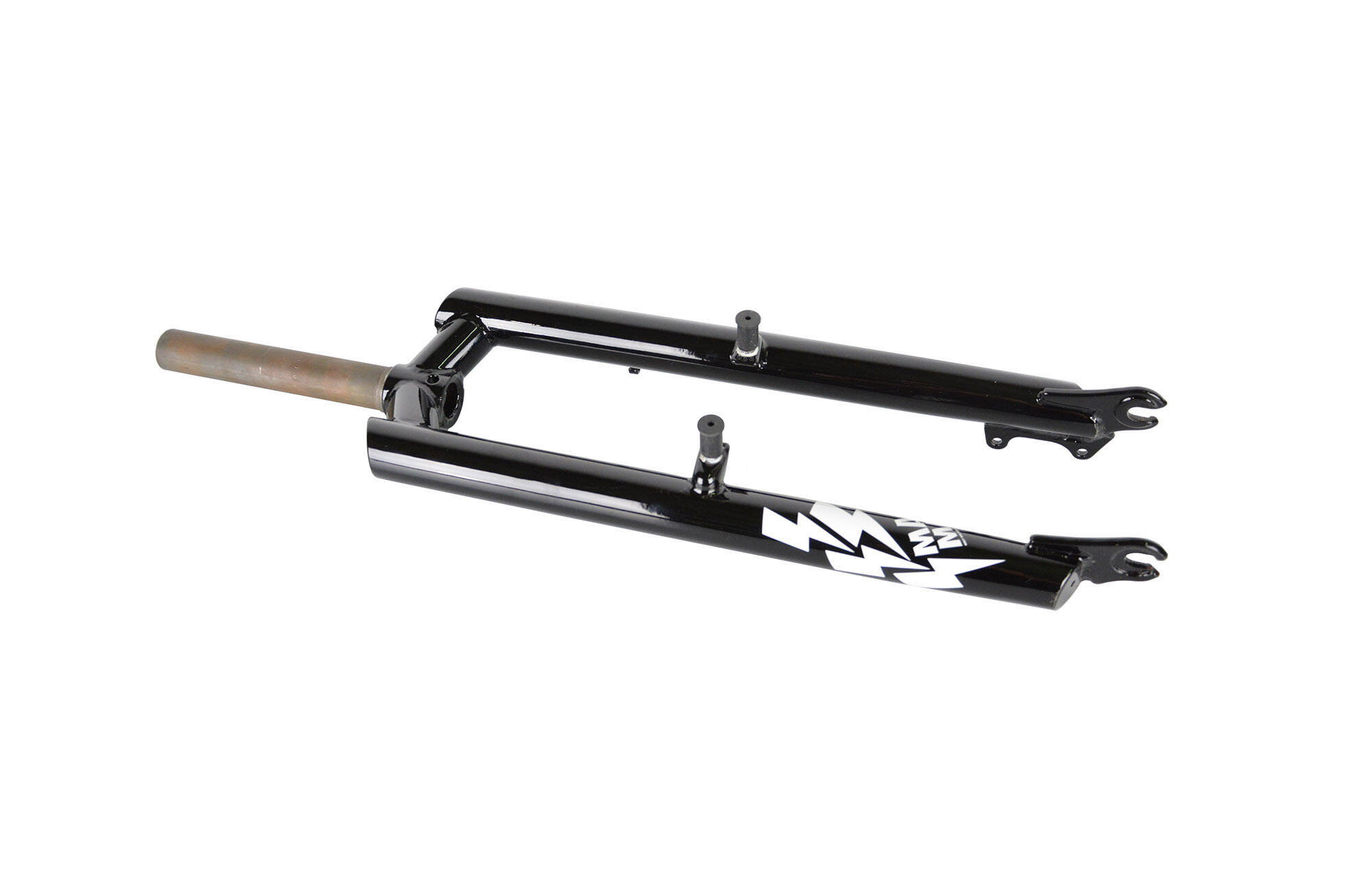 MAXMAX 24' FORK, 1'1/8 STEERER,  V-BRAKE AND DISC MOUNT COMPAT BLACK image large number 0