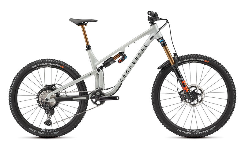 COMMENCAL META SX V5 SIGNATURE CLEAR SILVER