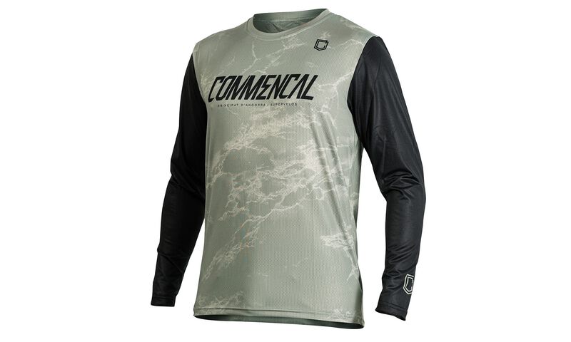 COMMENCAL LONG SLEEVE JERSEY HERITAGE GREEN
