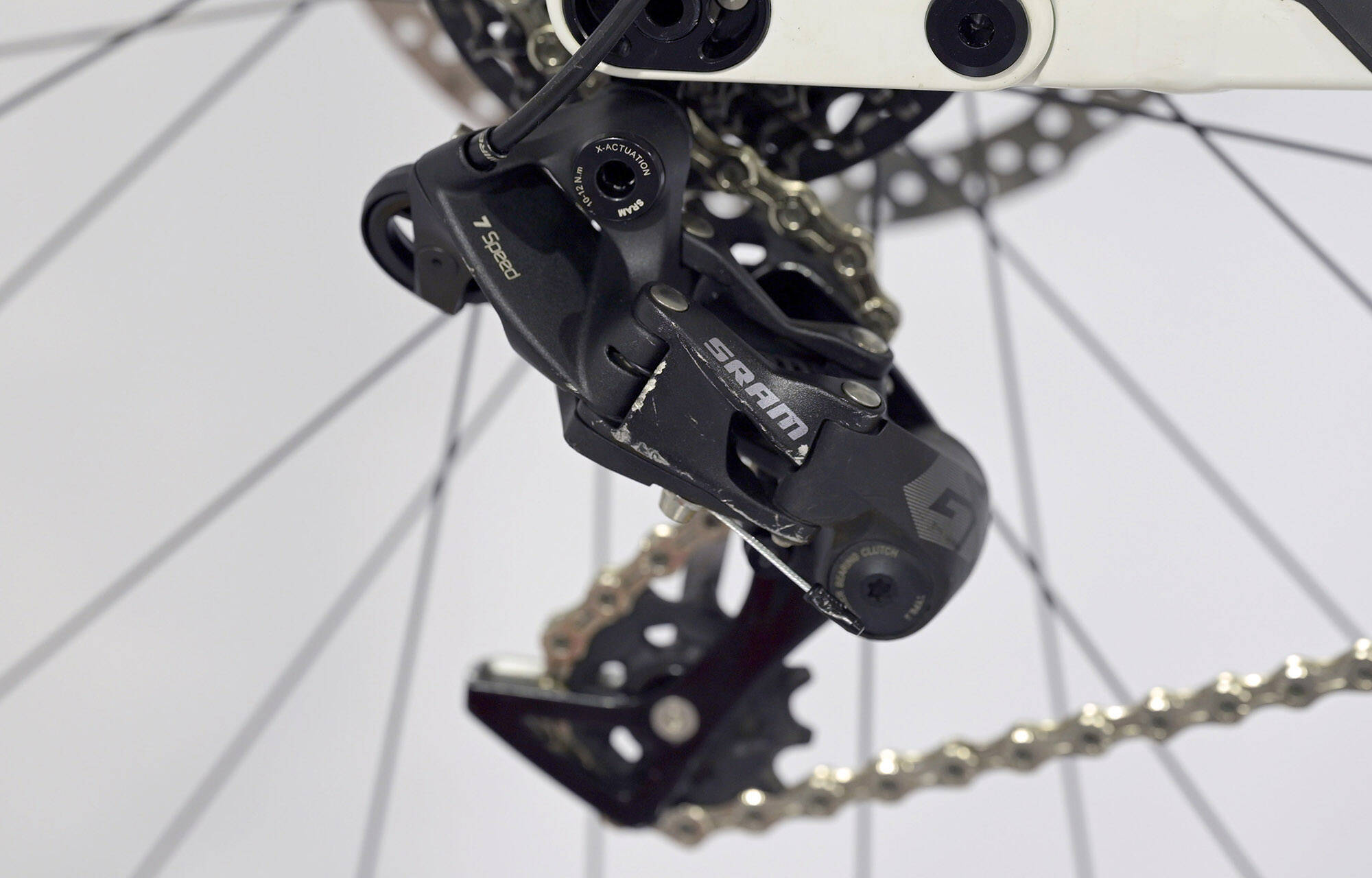 COMMENCAL SUPREME DH V5 XS PURE WHITE - (23170900) image large number 5