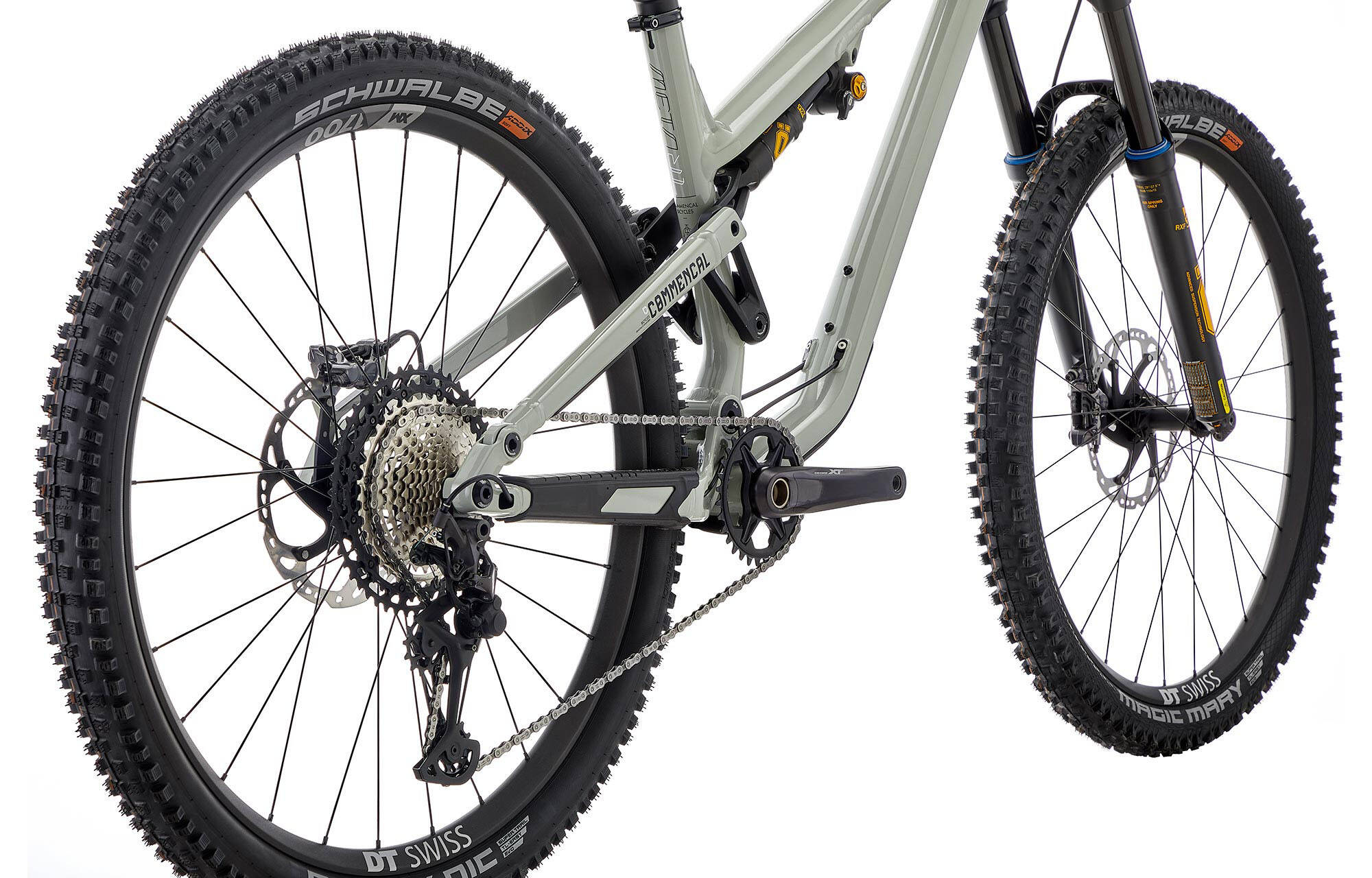 COMMENCAL META TR V4 OHLINS EDITION ASH GREY image large number 1