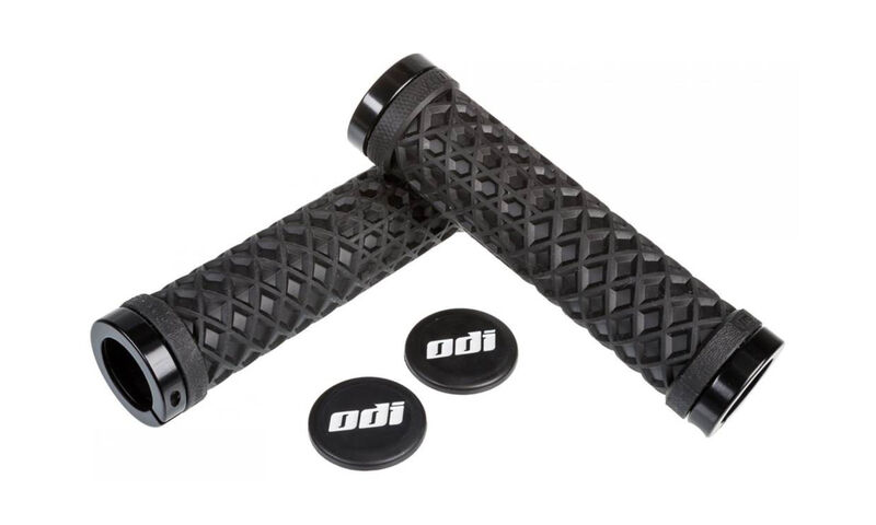 PUÑOS ODI VANS BLACK/LOCK ON BLACK 130MM
