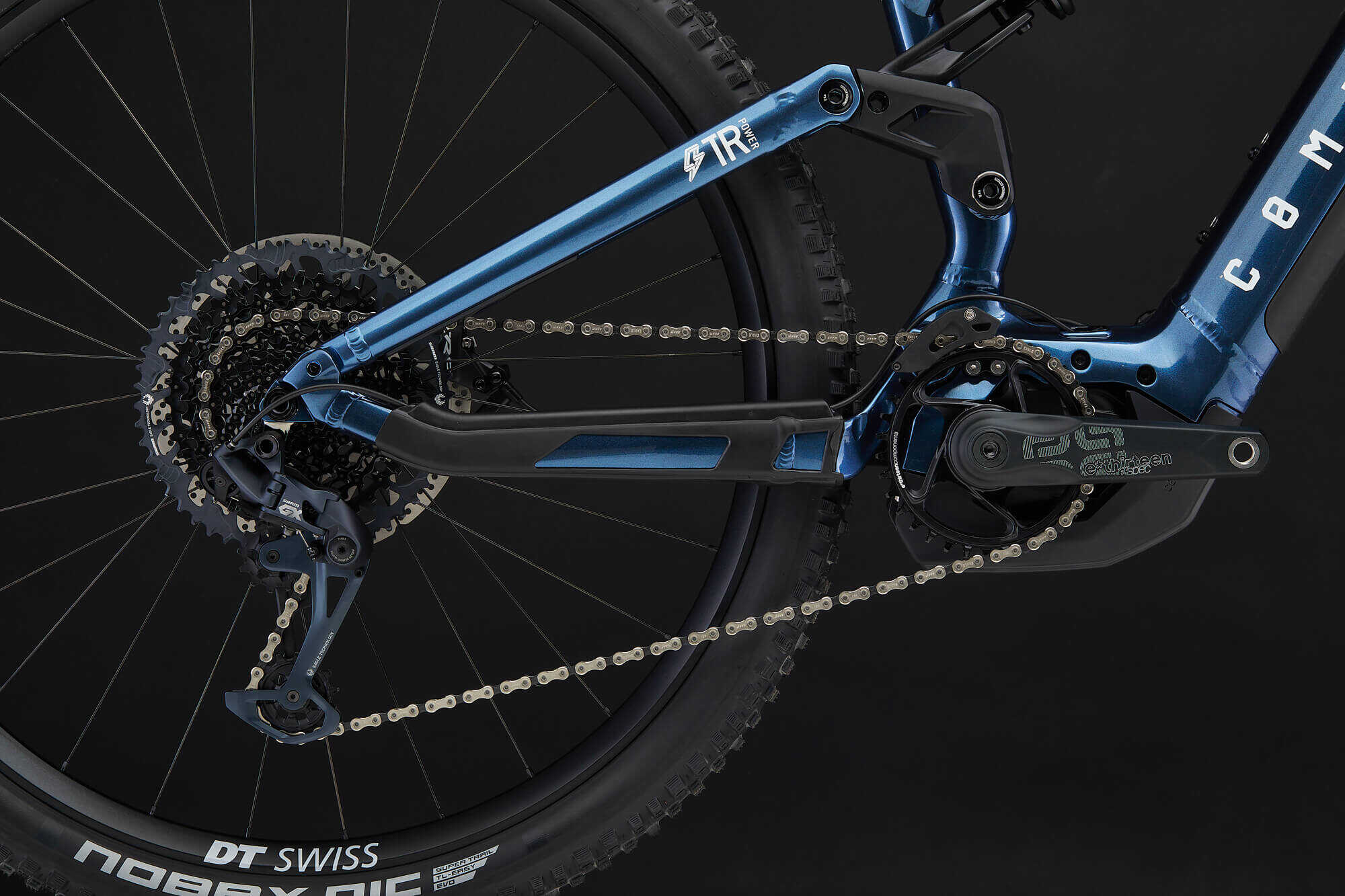 COMMENCAL META POWER TR BOSCH RACE SPARKLY BLUE image large number 4