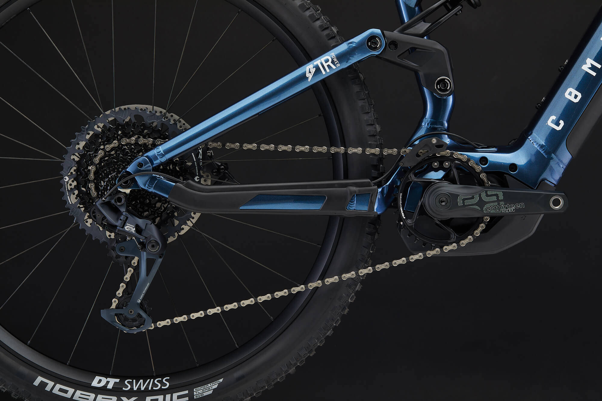 COMMENCAL META POWER TR BOSCH RACE SPARKLY BLUE image large number 4