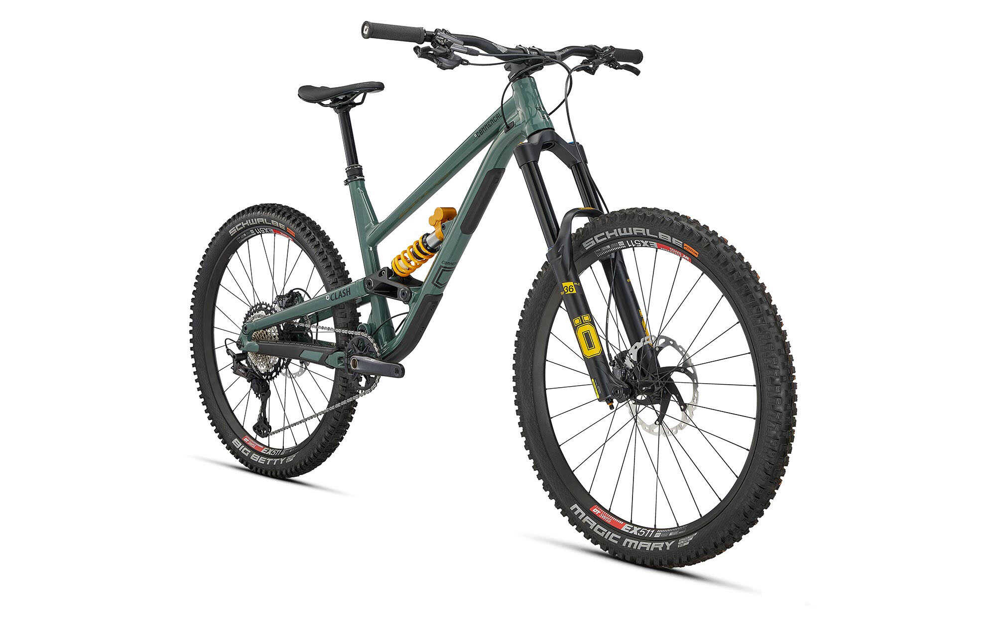 COMMENCAL CLASH OHLINS EDITION KESWICK GREEN image large number 0