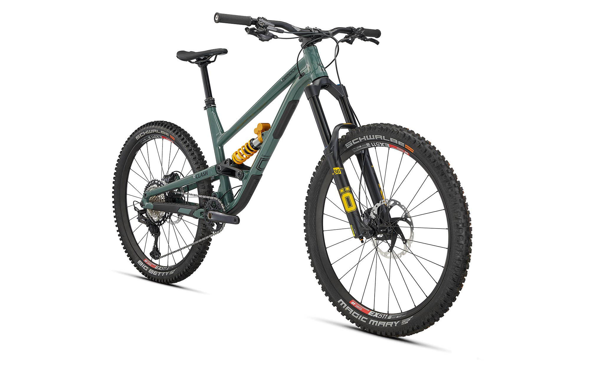 COMMENCAL CLASH OHLINS EDITION KESWICK GREEN image large number 0