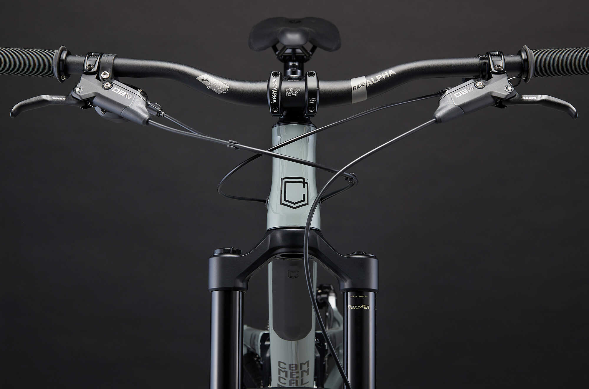 COMMENCAL CLASH RIDE PYRITE GREY image large number 4