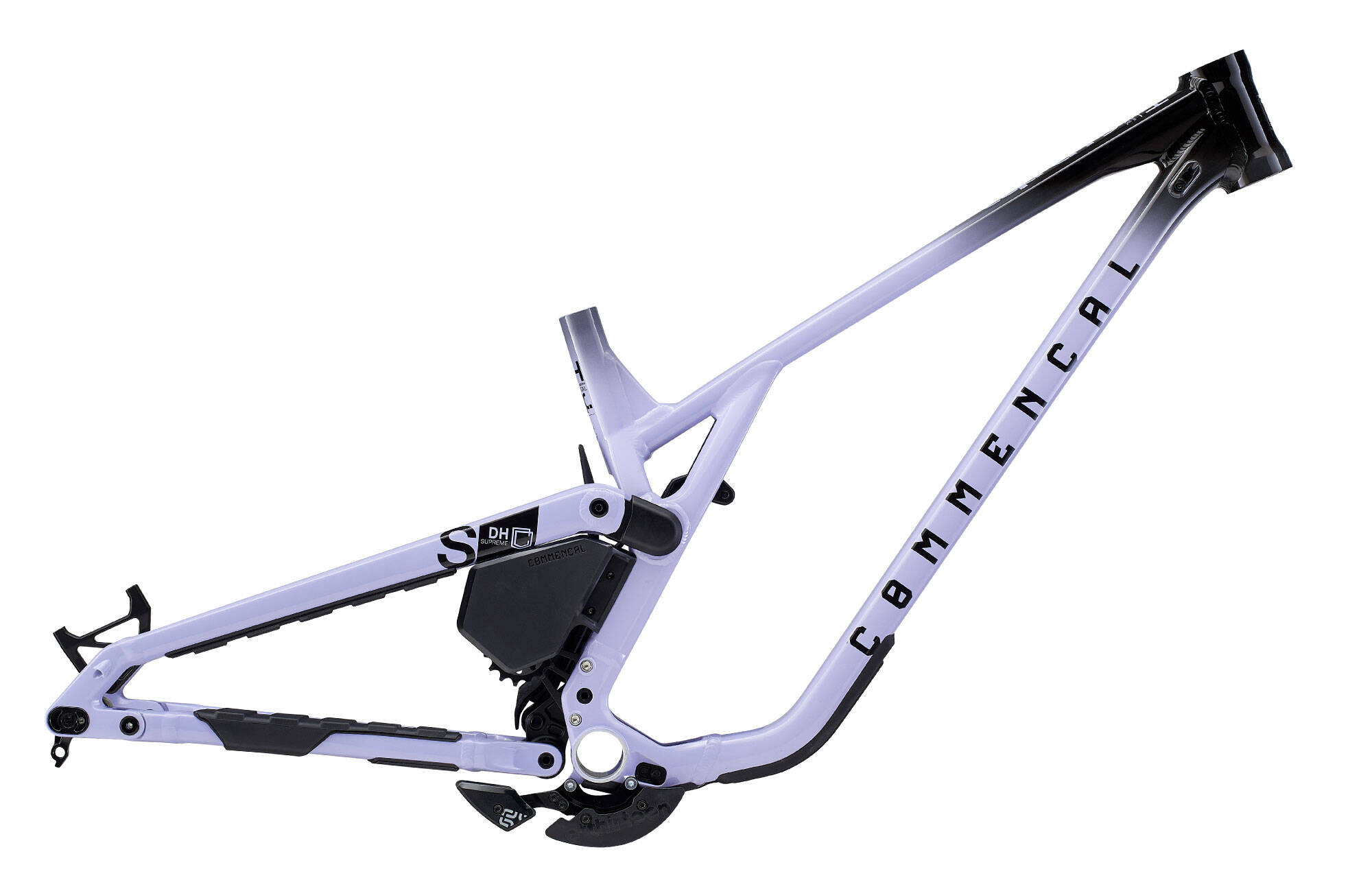 CUADRO COMMENCAL SUPREME DH V5 LIGHT PURPLE / BLACK image cover number 0