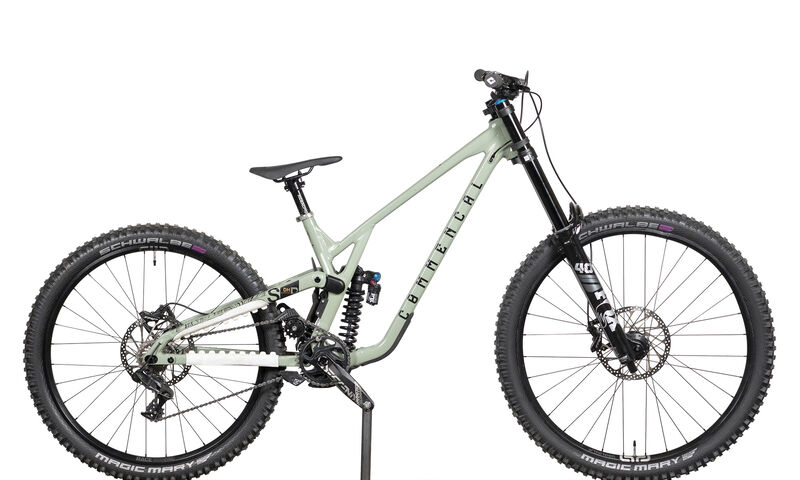 COMMENCAL SUPREME DH V5 ESSENTIAL HERITAGE GREEN - M (22150802)