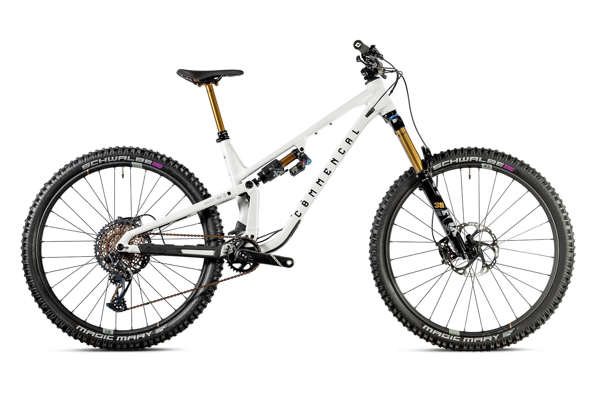 COMMENCAL META V5 LIMITED EDITION CLEAR SILVER image cover number 0