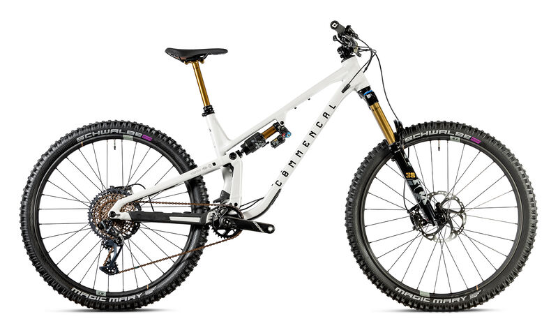 COMMENCAL META V5 LIMITED EDITION CLEAR SILVER