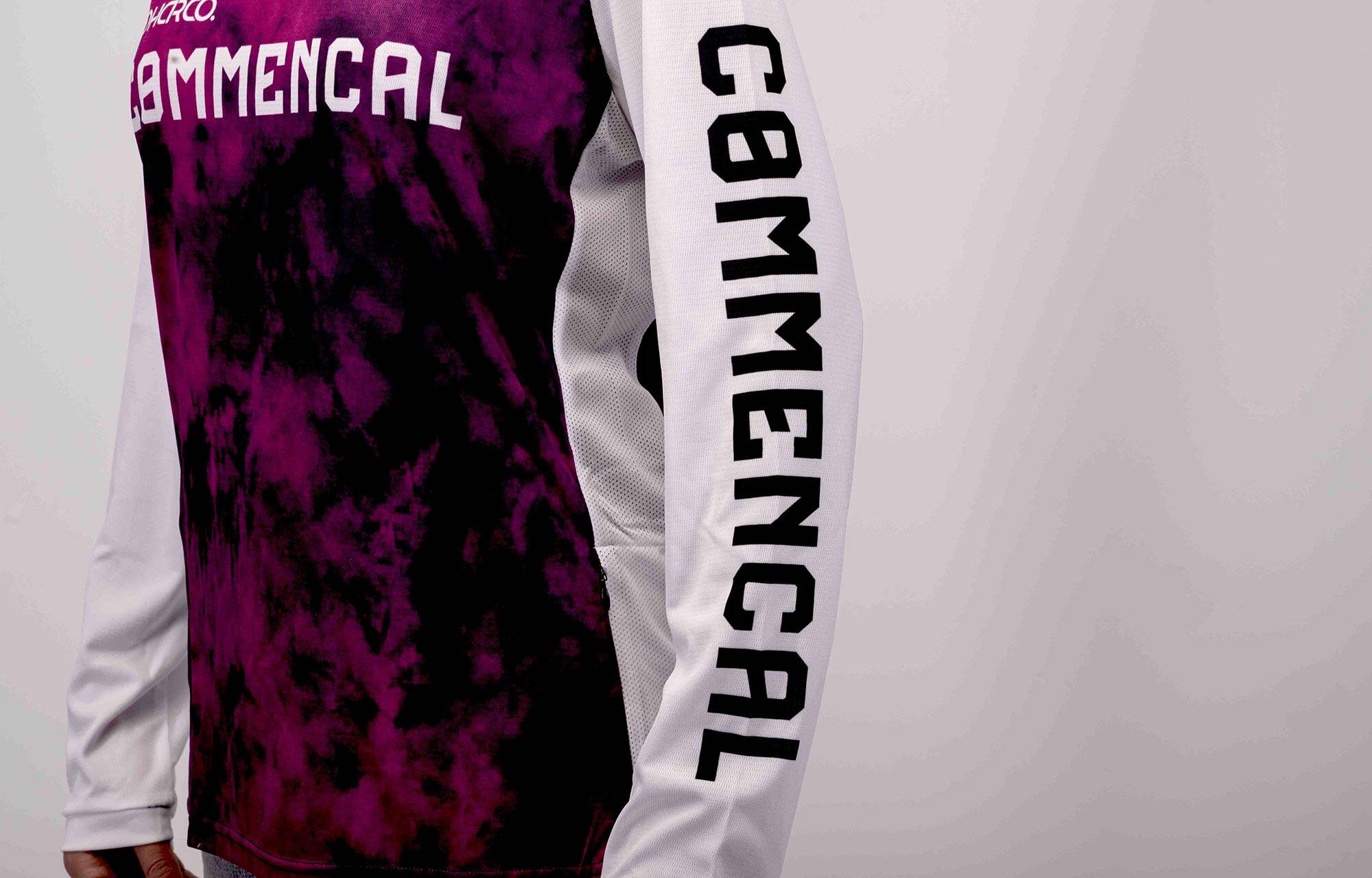 MAILLOT MANGA LARGA COMMENCAL-DHARCO WOMEN TEAM REPLICA PINK image large number 3