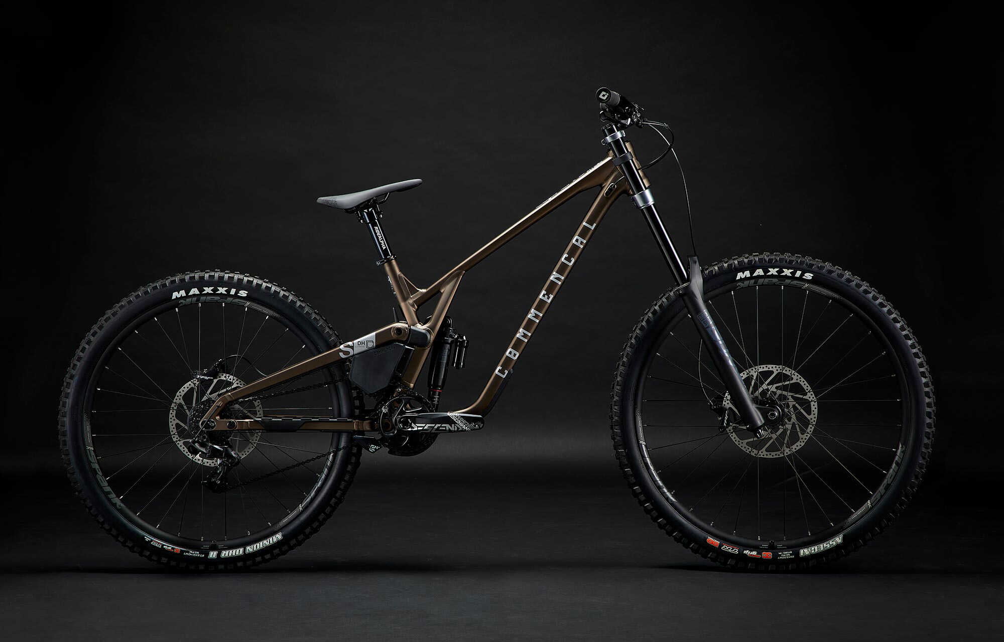 COMMENCAL SUPREME DH V5 RIDE FROZEN BROWN image large number 0