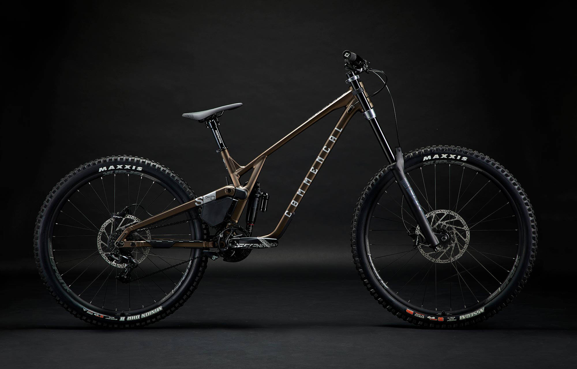 COMMENCAL SUPREME DH V5 RIDE FROZEN BROWN image large number 0