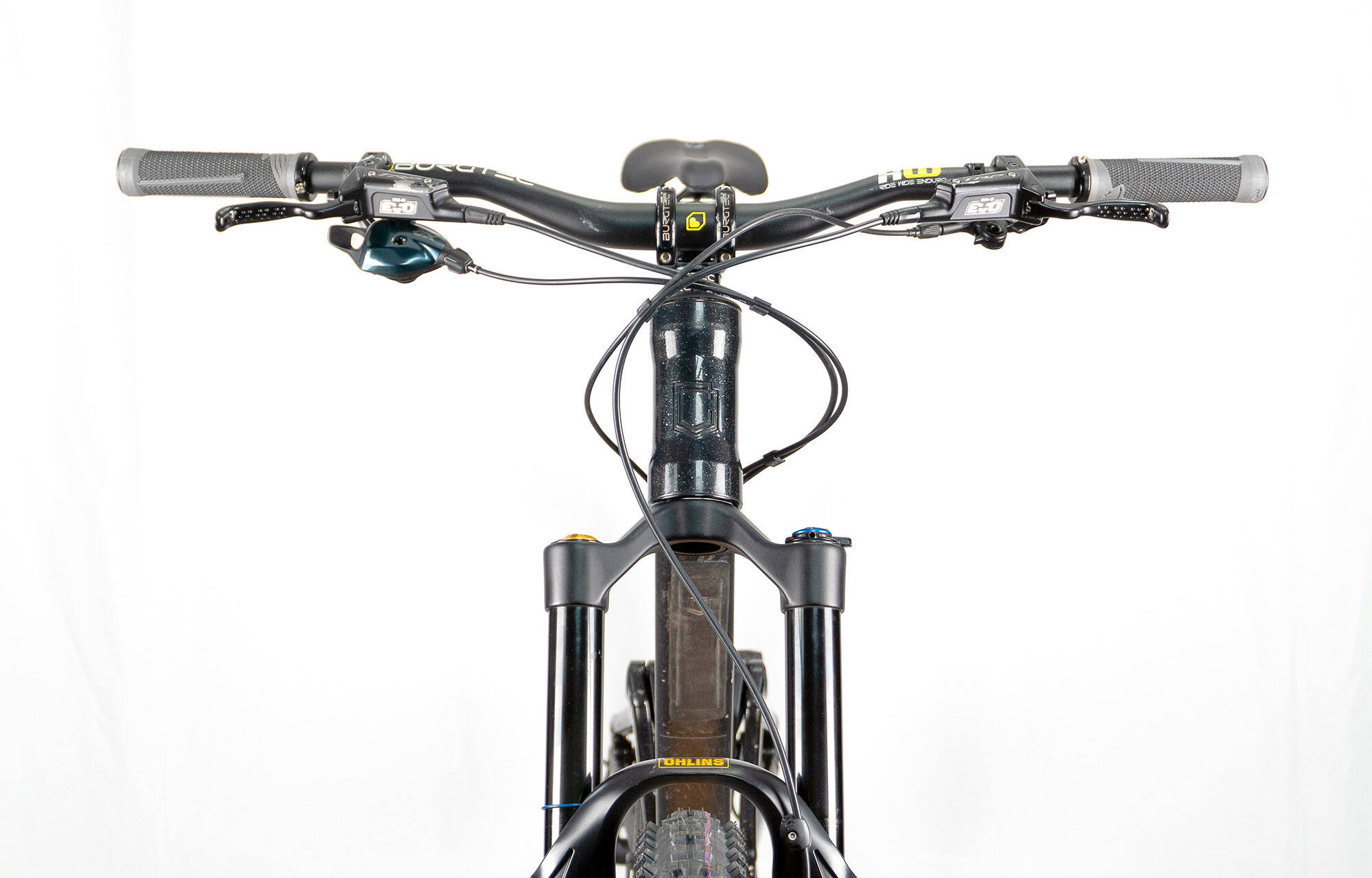 COMMENCAL META V5 OHLINS EDITION GLITTERY BLACK - L (23122403) image large number 2
