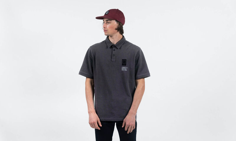 COMMENCAL POLO SHIRT BLACK