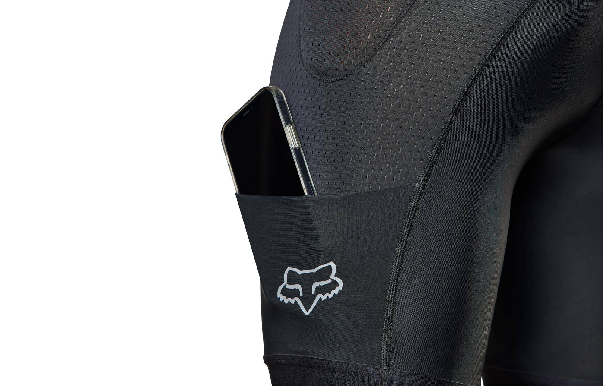 FOX BASEFRAME PRO IMPACT SHORTS BLACK image large number 1