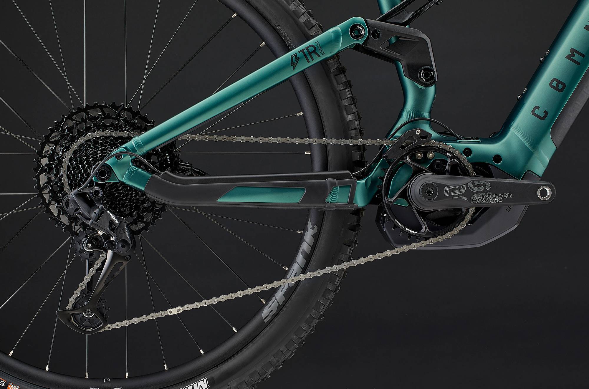 COMMENCAL META POWER TR BOSCH RIDE METALLIC GREEN image large number 4