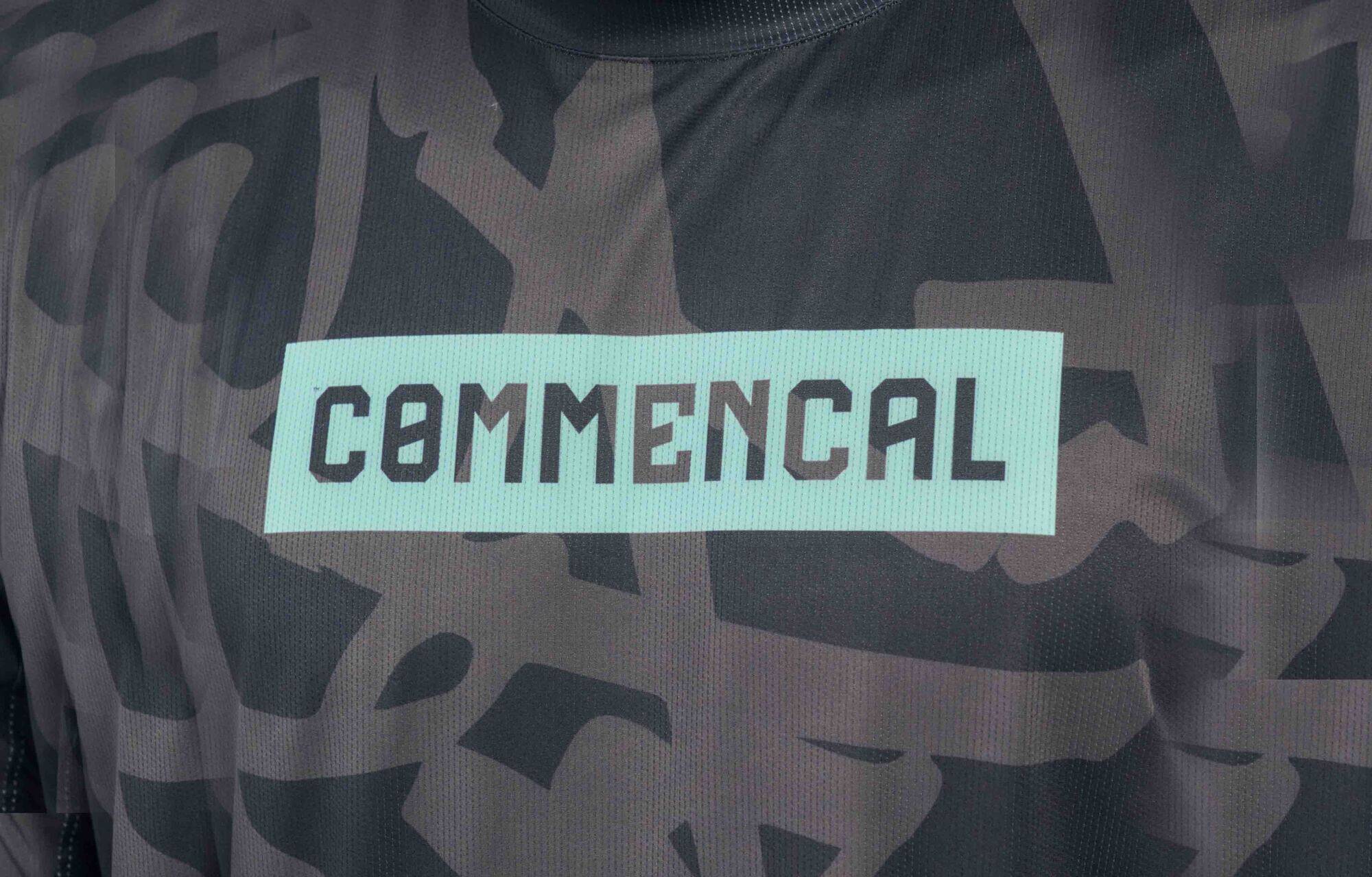 MAILLOT COMMENCAL LIGHTECH MANGA LARGA RACE BLACK image large number 2