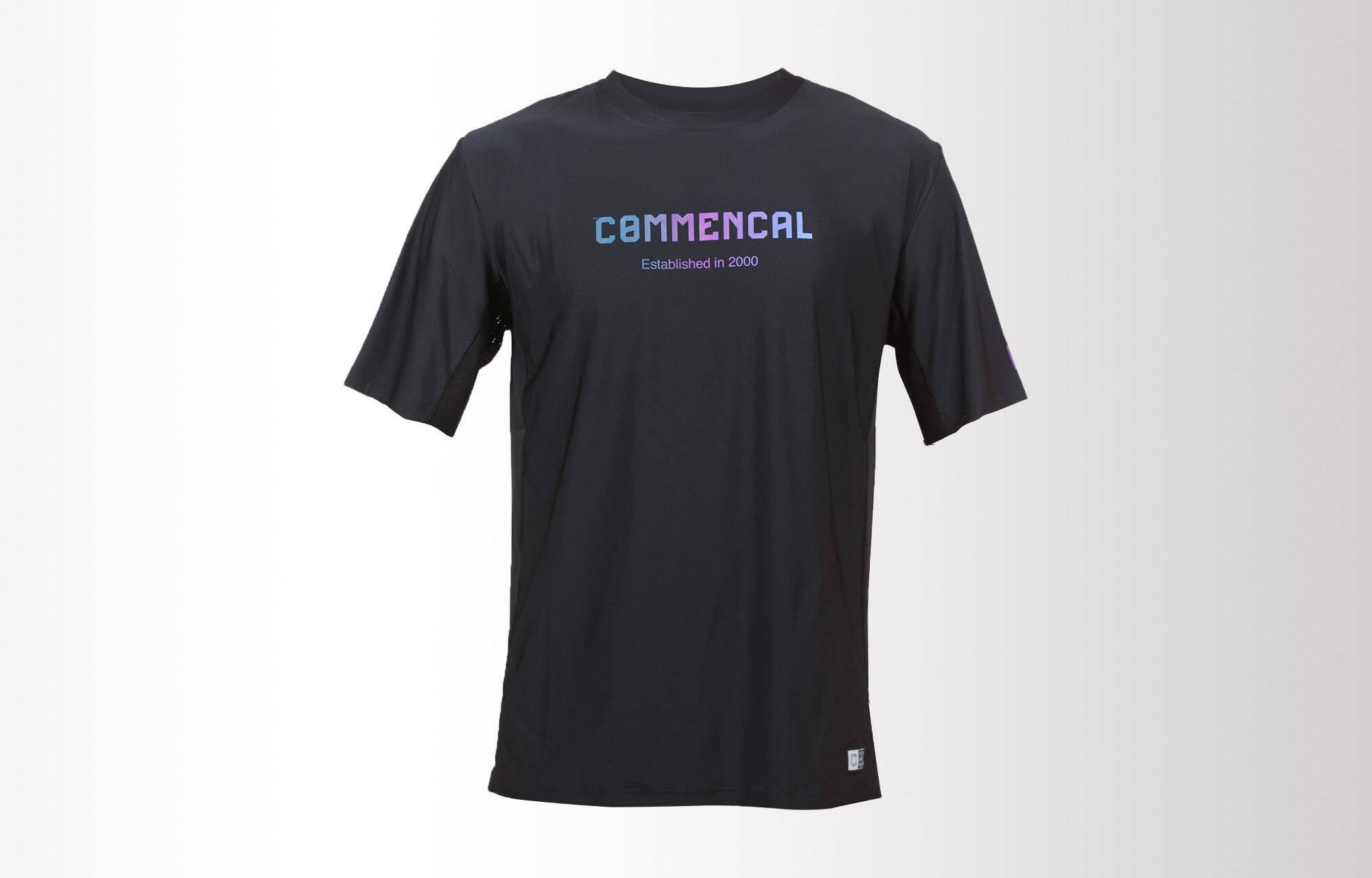 MAILLOT COMMENCAL LIGHTECH MANGA CORTA CORPORATE BLACK image cover number 0