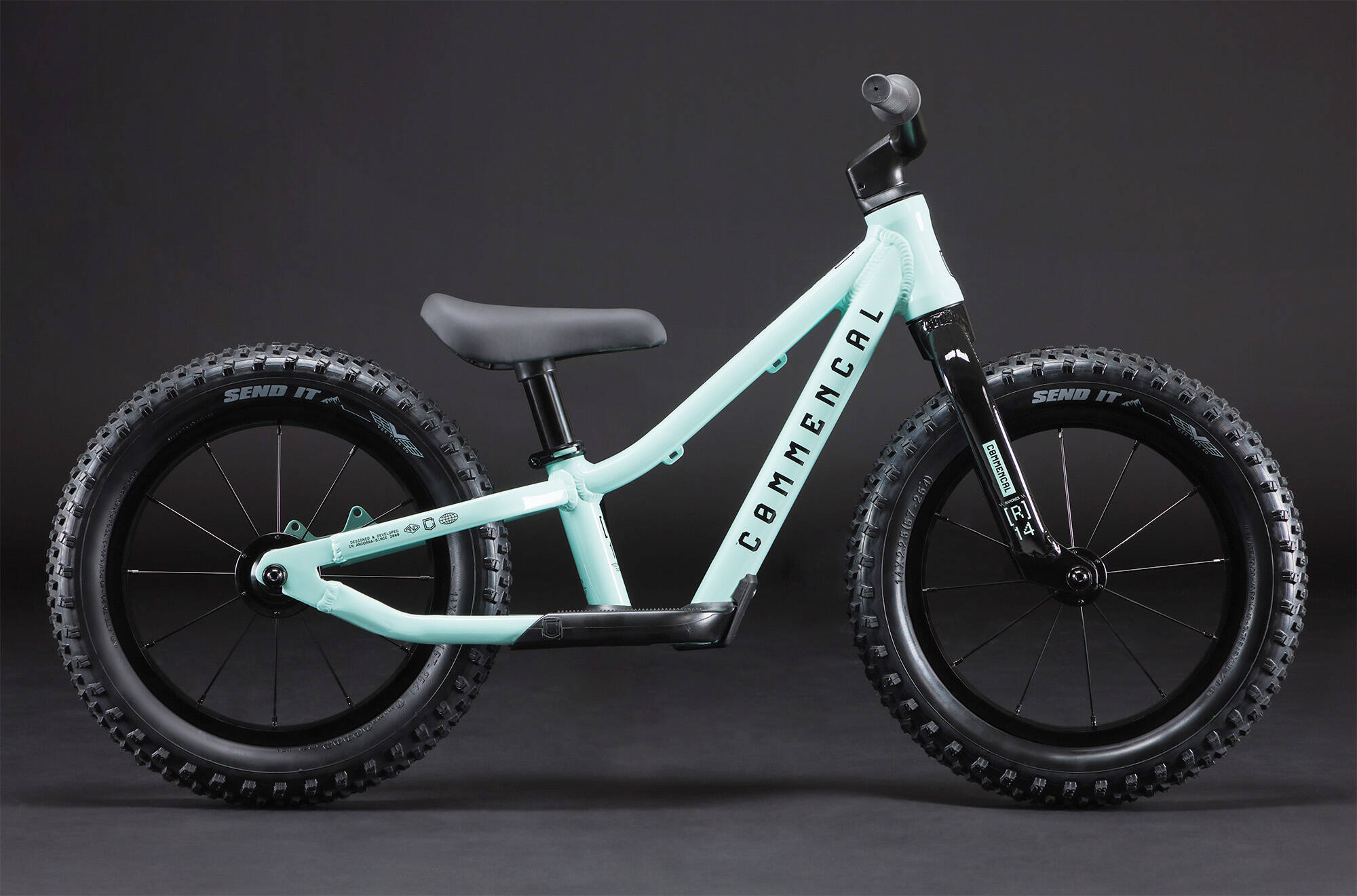 COMMENCAL RAMONES 14 PUSH BIKE GREEN 2026 image large number 0