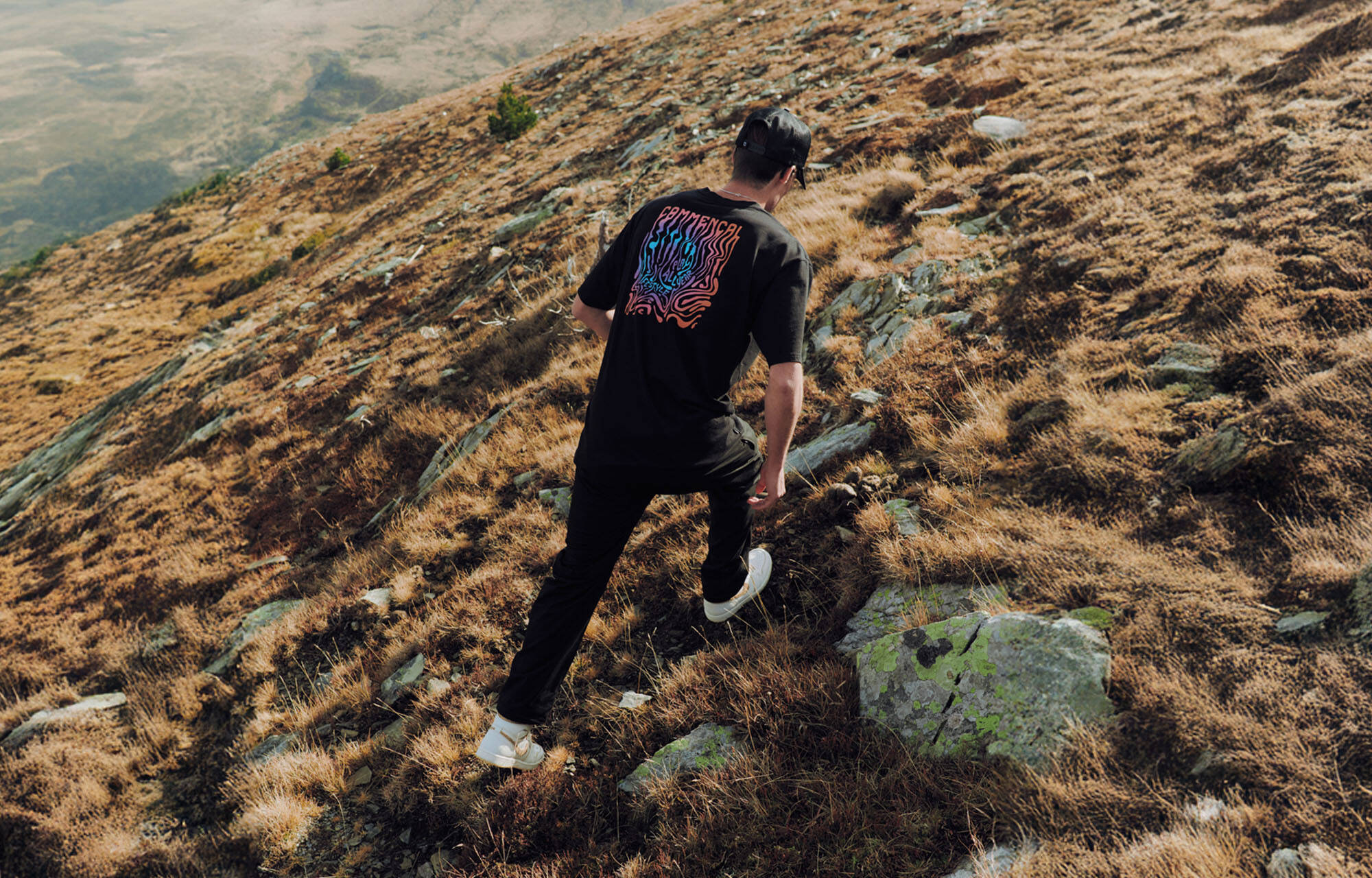 CAMISETA COMMENCAL LOOSE FIT PSYCHEDELIC BLACK image large number 2
