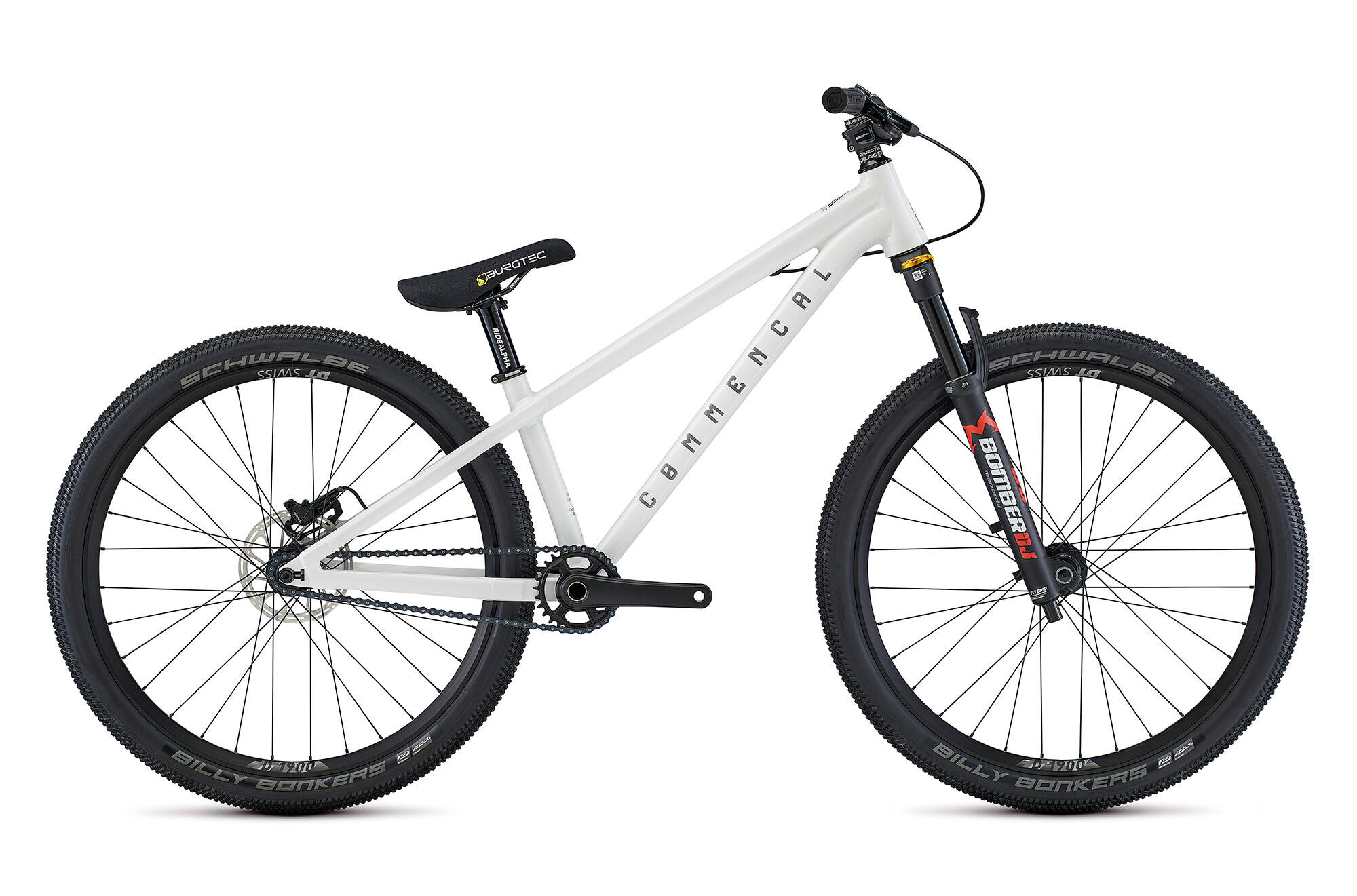 COMMENCAL ABSOLUT BOMBER BLACK PURE WHITE image number null