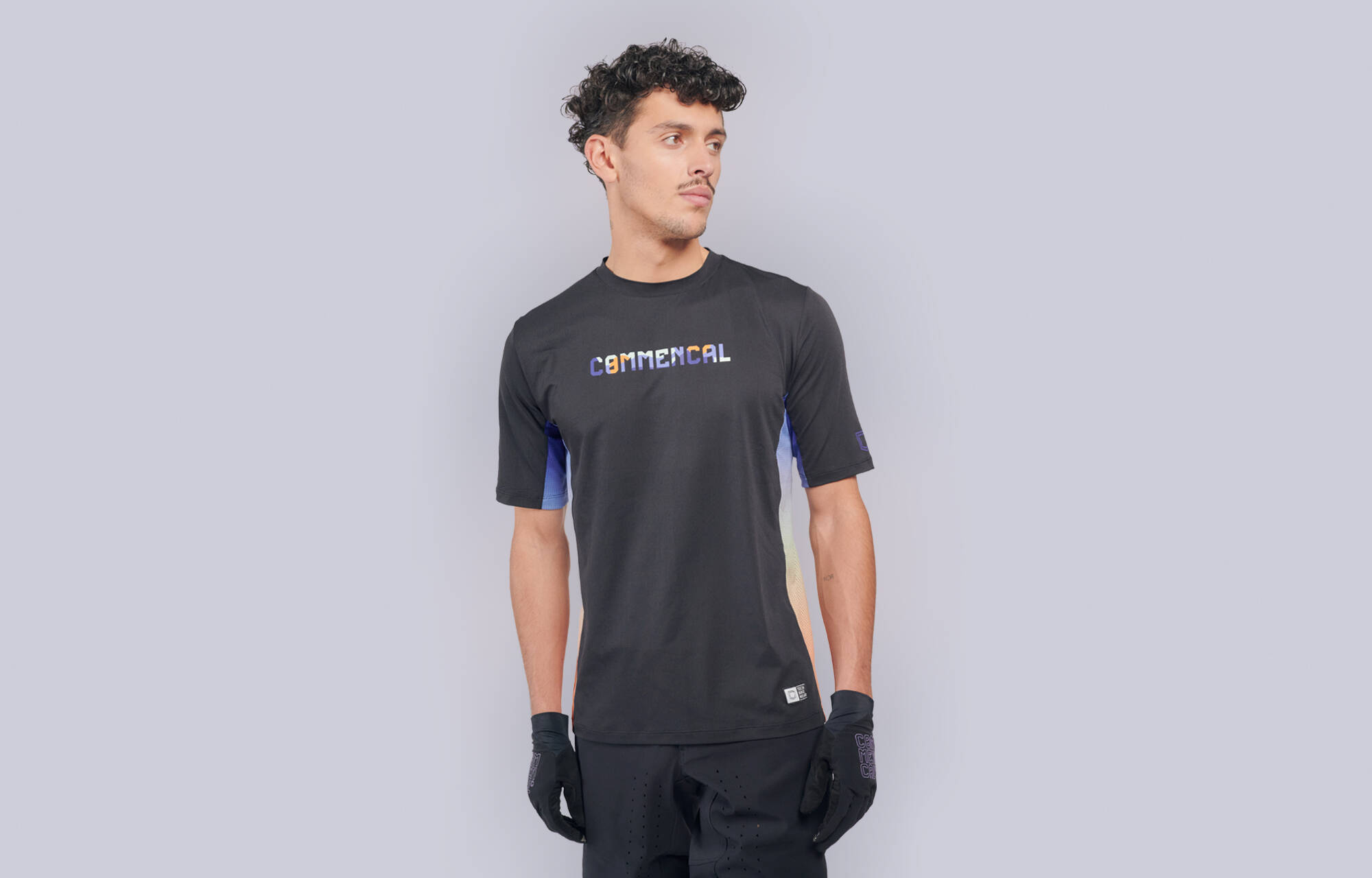 COMMENCAL LIGHTECH CORPORATE SHORT SLEEVE JERSEY SUNSET image cover number 0