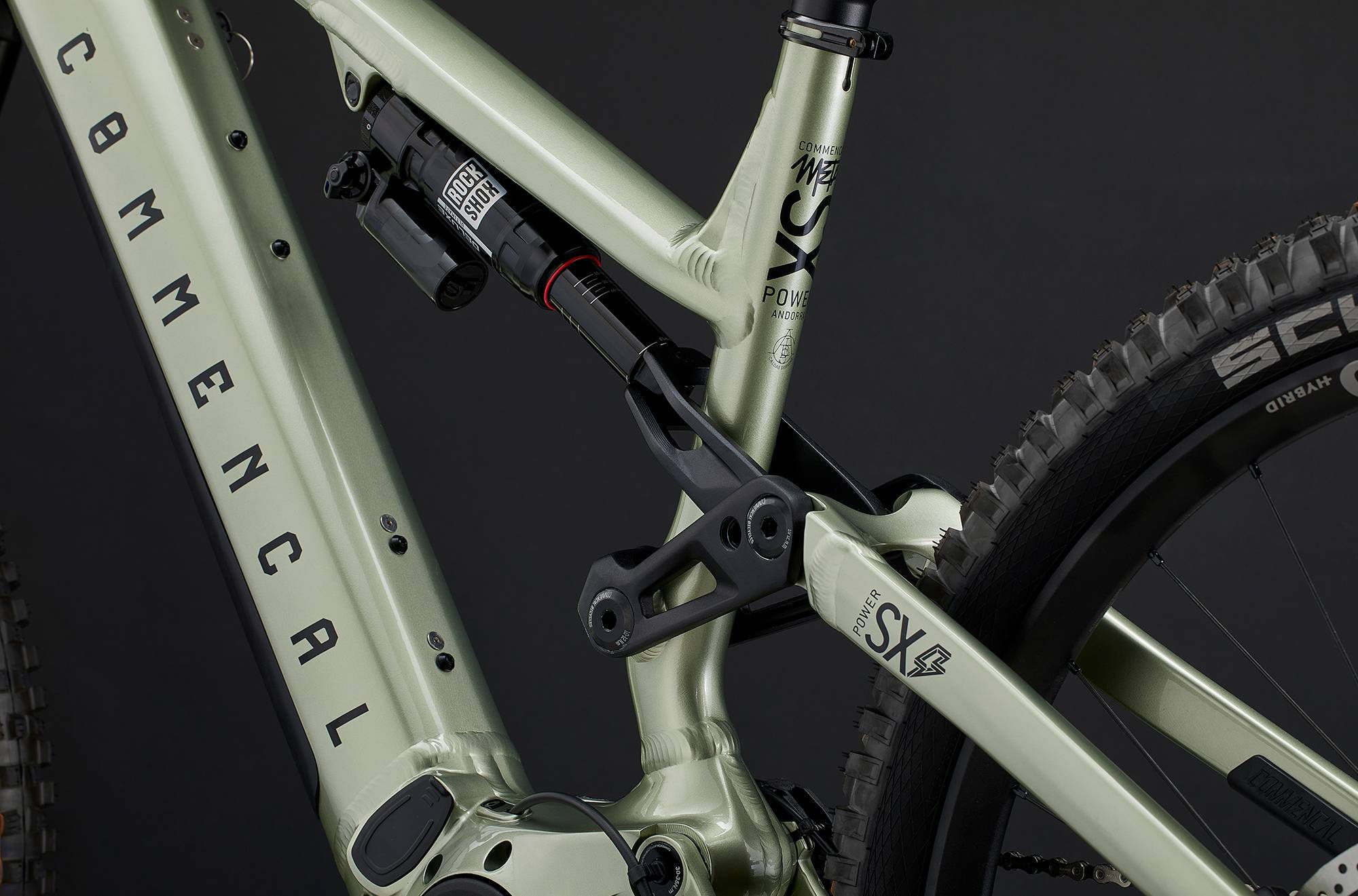 COMMENCAL META POWER SX BOSCH RACE 70&acute;S GREEN image large number 6