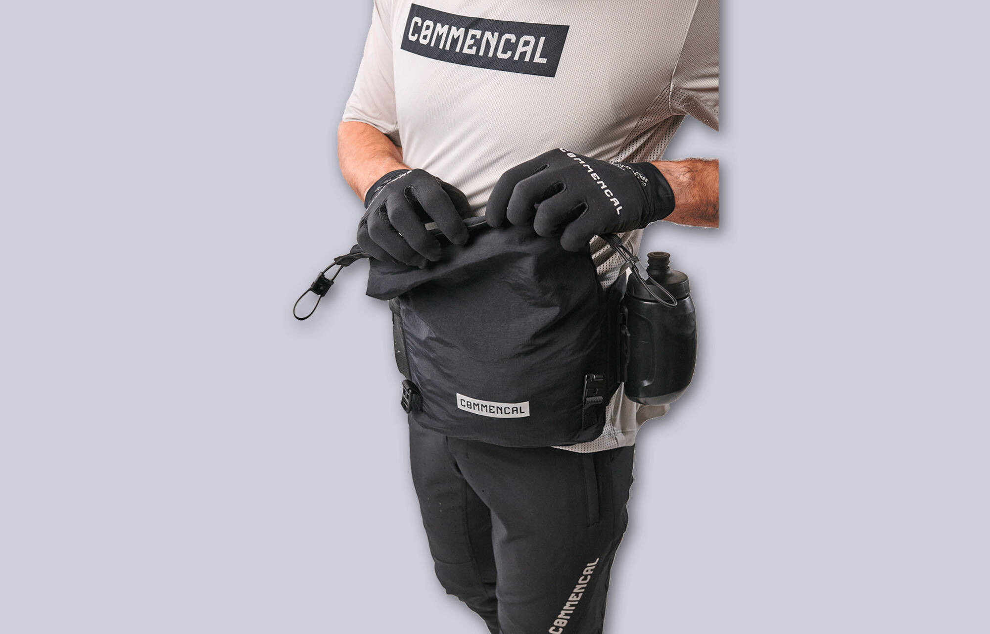 HIP PACK LIGHTECH COMMENCAL BLACK 3L image large number 6