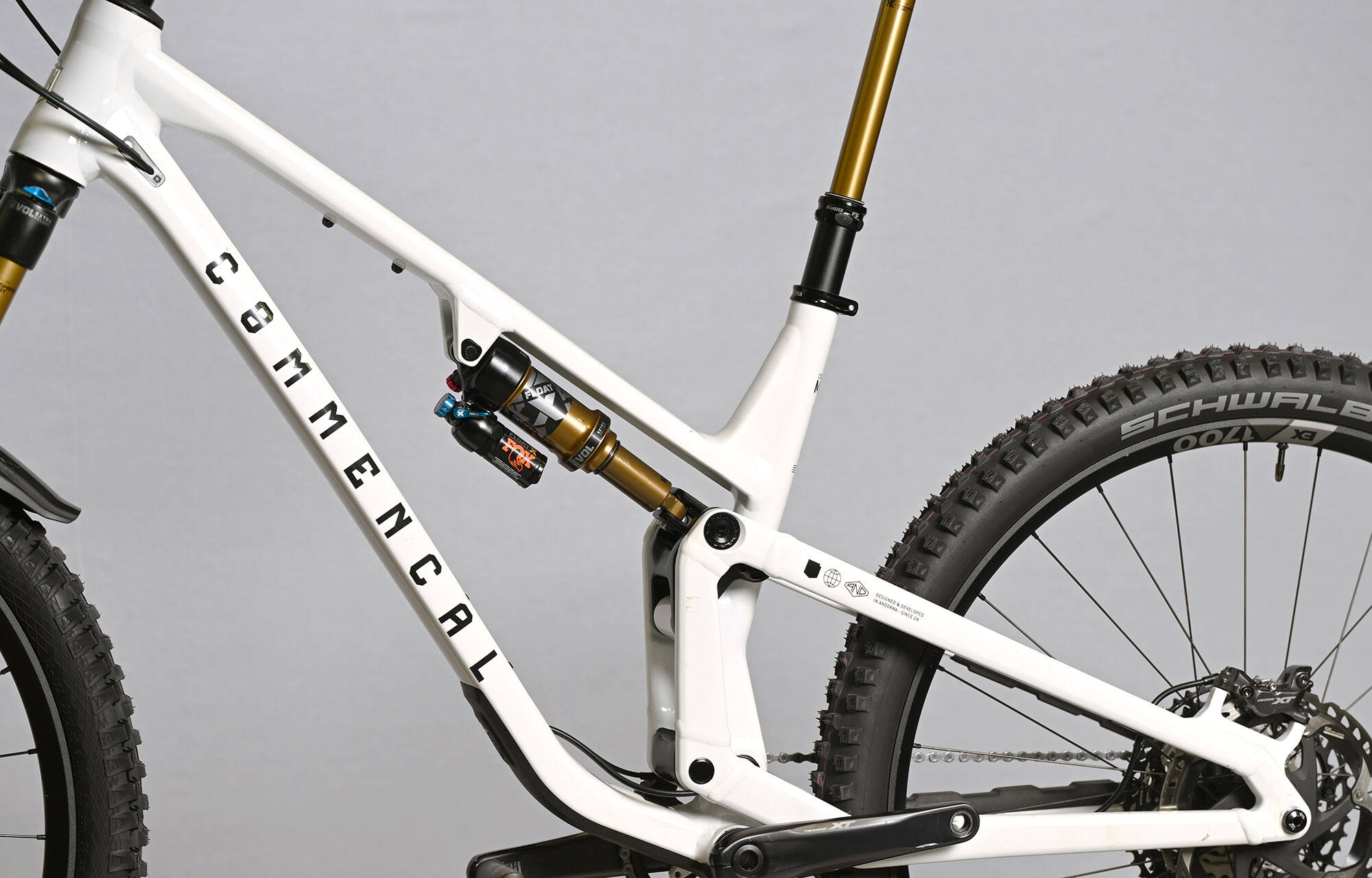 COMMENCAL META V5 SIGNATURE CLEAR SILVER - L (23121003) image large number 5