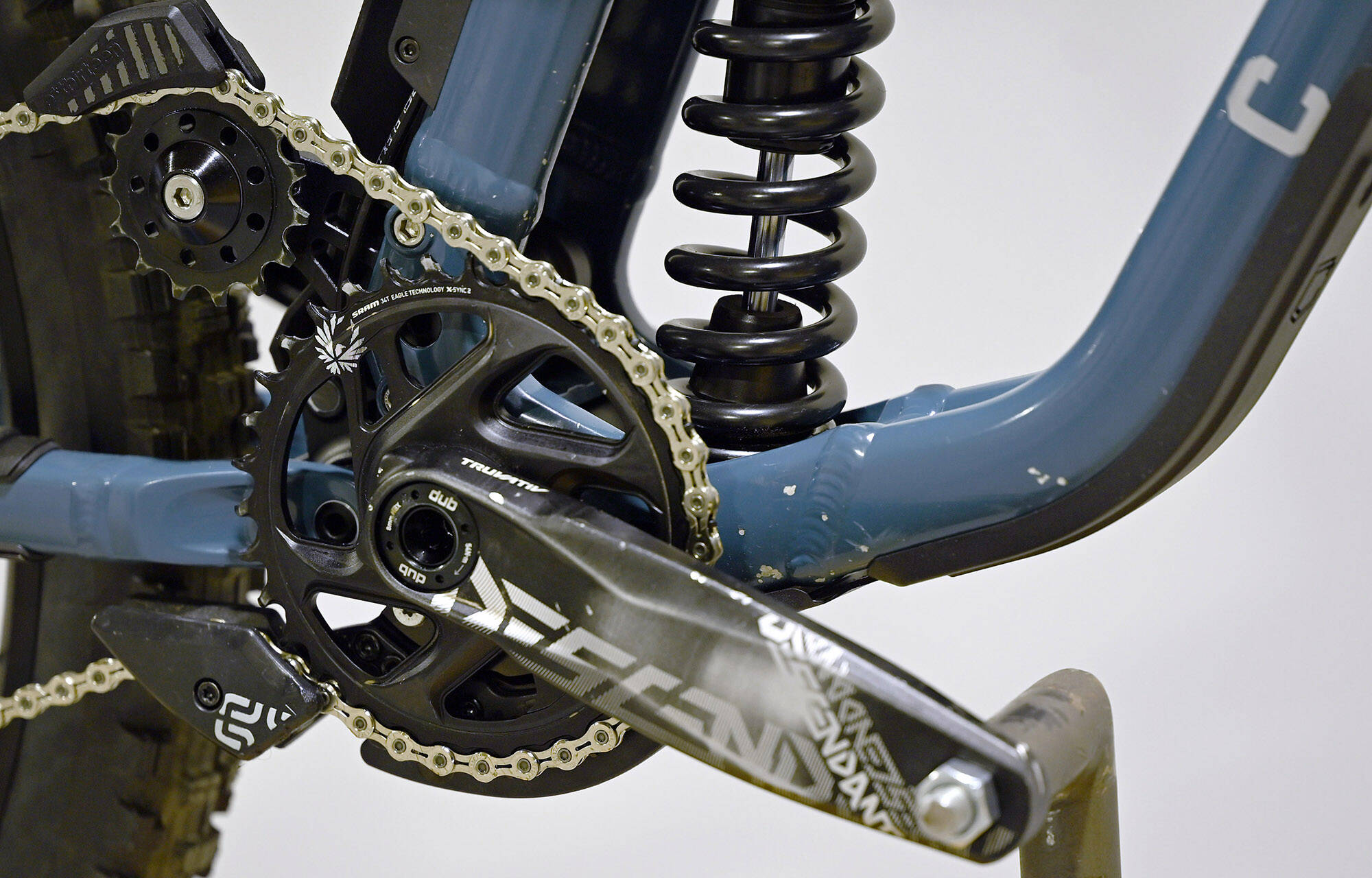 COMMENCAL SUPREME DH V5 ESSENTIAL AQUA BLUE - L (23150103) image large number 11