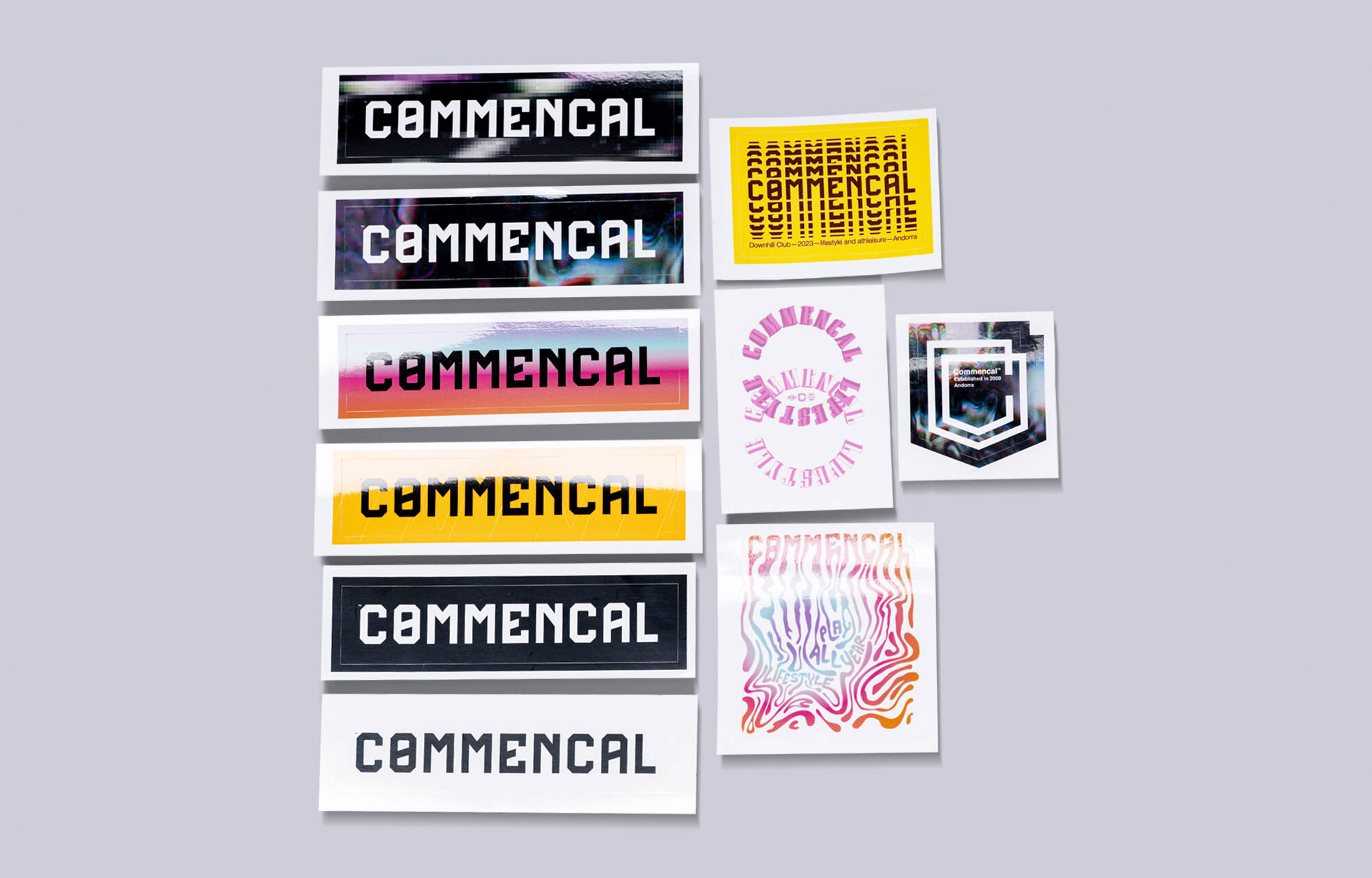 COMMENCAL STICKER PACK - 2025 [10pcs] image large number 0