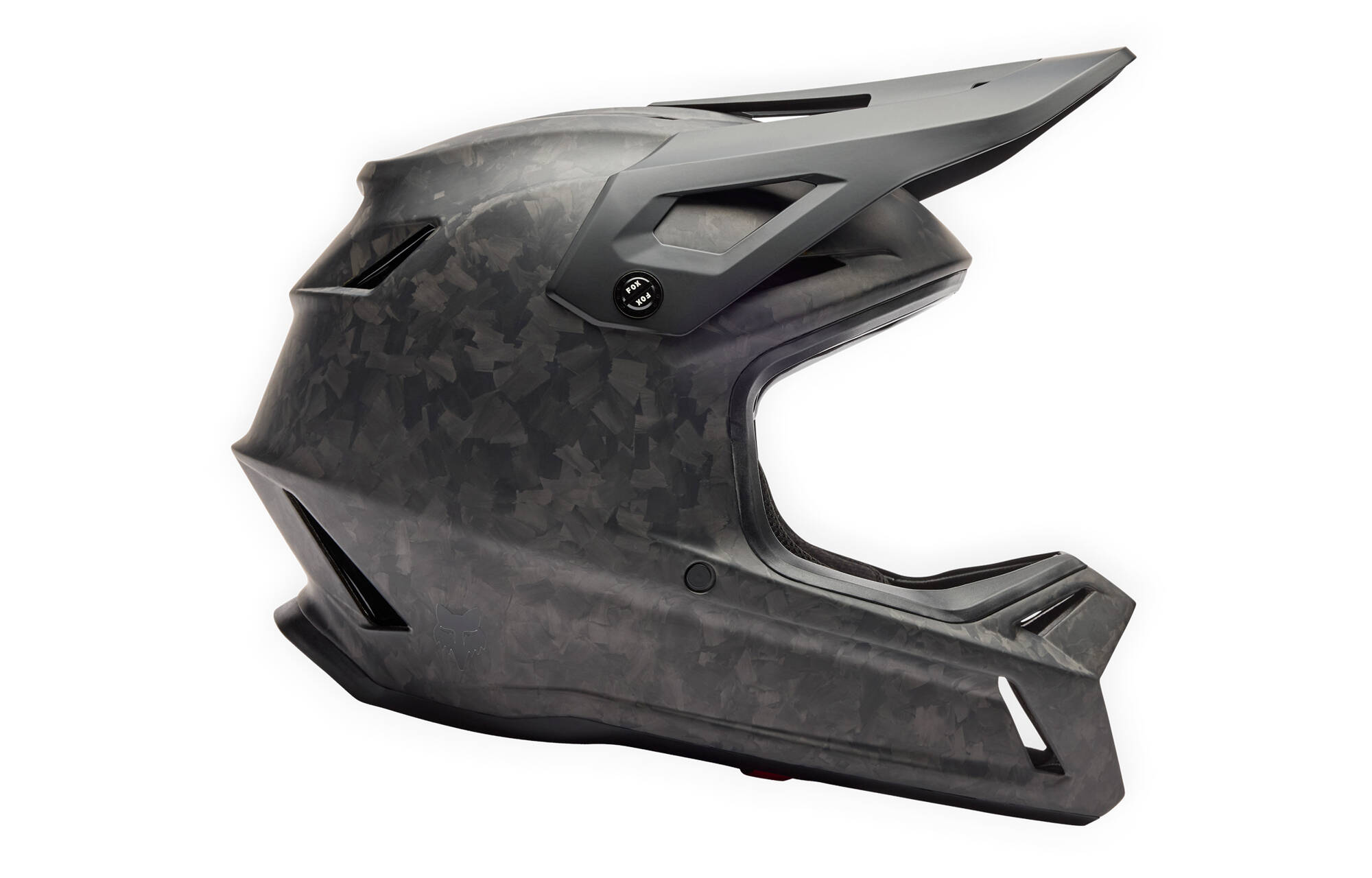 FOX RAMPAGE RS MAT BLACK HELMET image large number 0