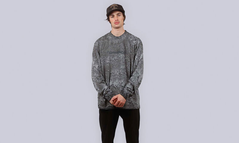 CAMISETA MANGA LARGA COMMENCAL ACID RAIN WHITE