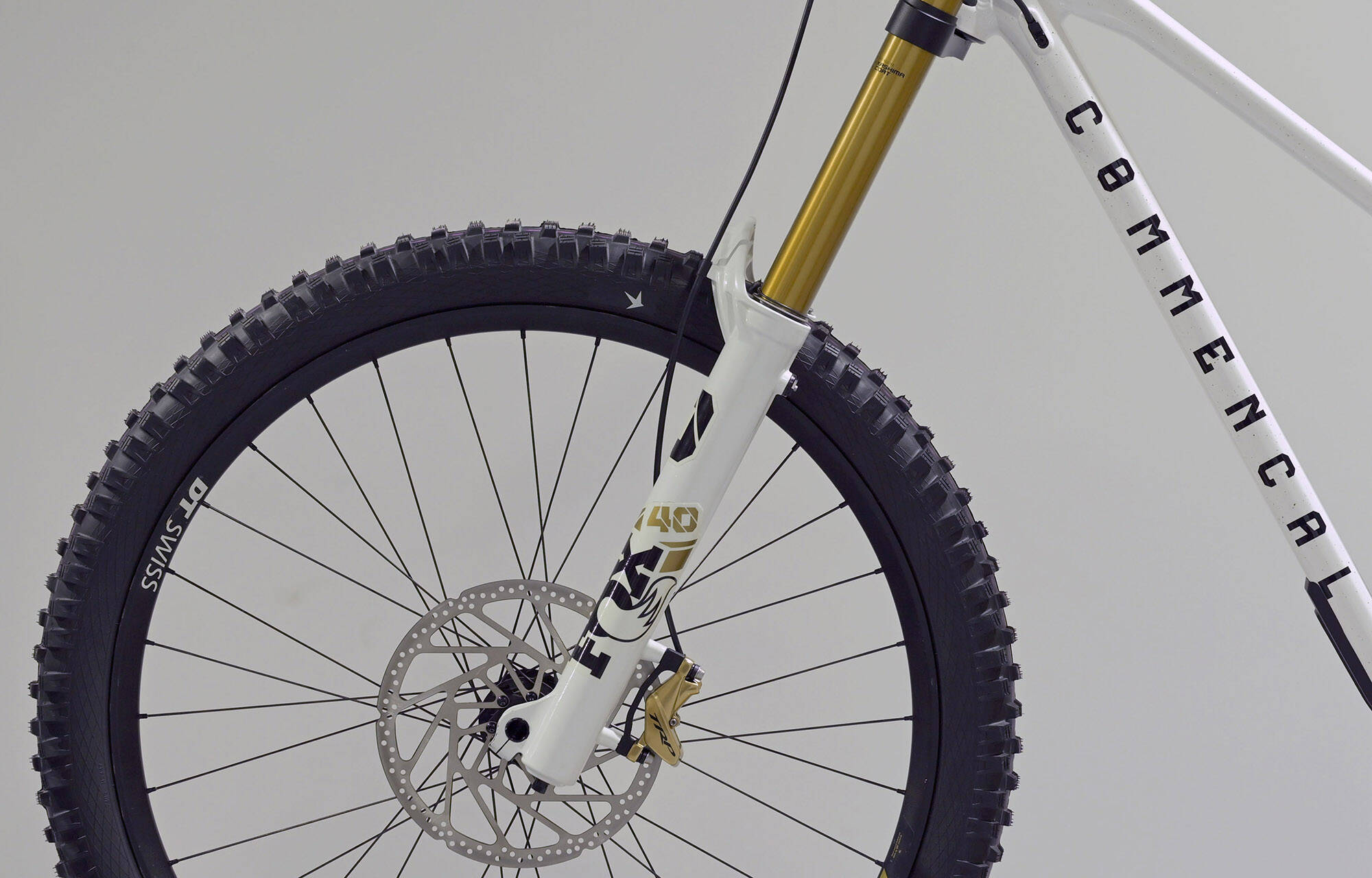 COMMENCAL SUPREME DH V5 SIGNATURE LTD GLITTERY WHITE - L (23151003) image large number 4