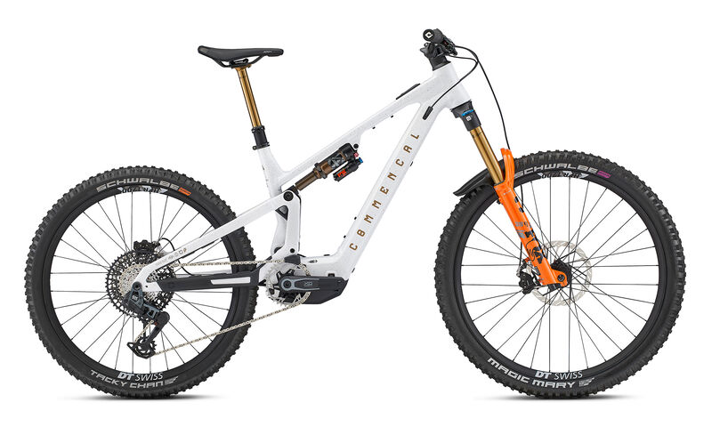 COMMENCAL META POWER SX 400 SIGNATURE GLITTERY WHITE